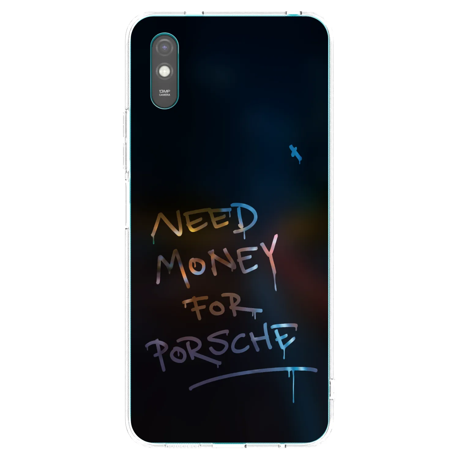 Picasee átlátszó szilikon tok az alábbi mobiltelefonokra Xiaomi Redmi 9A - Neon Nights