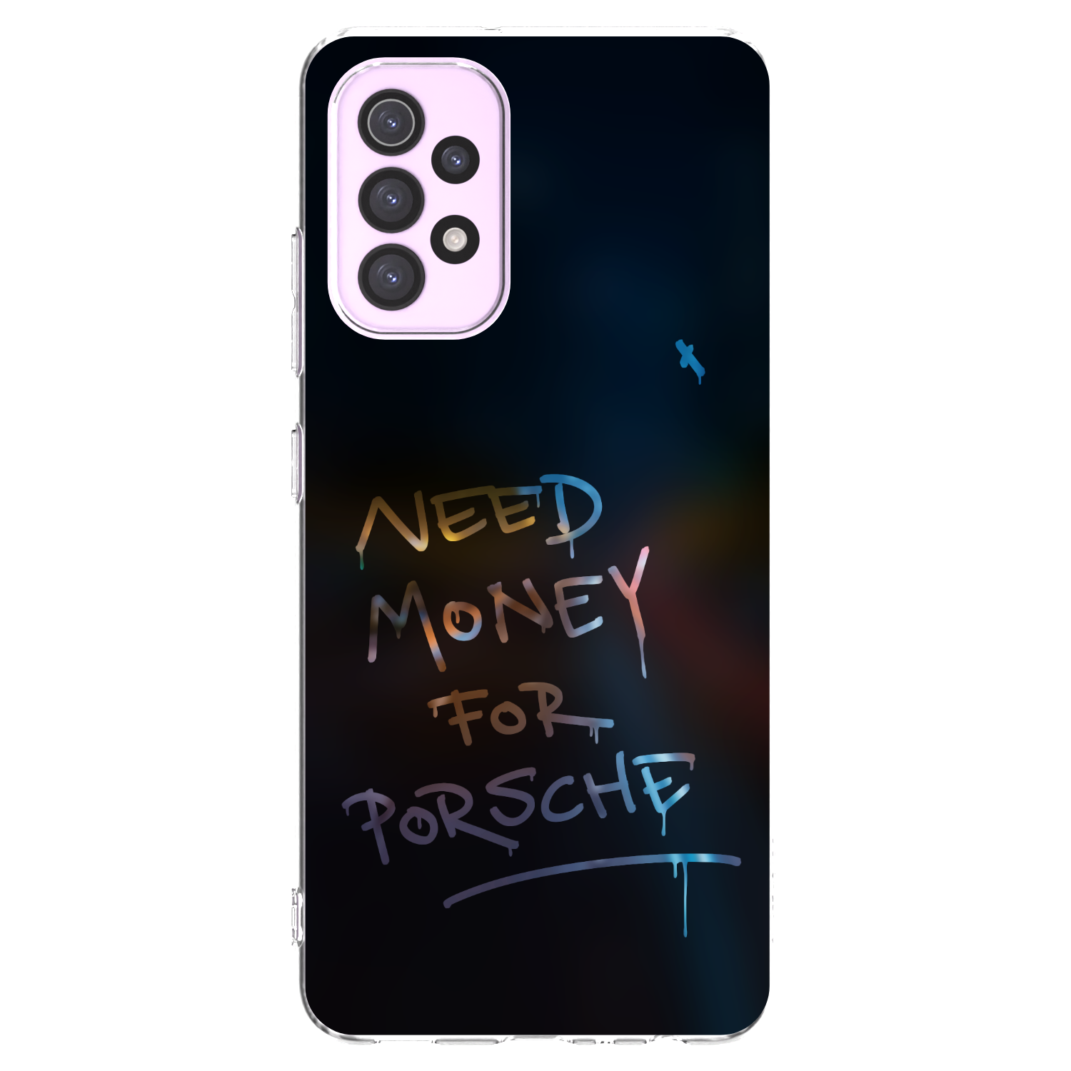 Picasee átlátszó szilikon tok az alábbi mobiltelefonokra Samsung Galaxy A32 5G A326B - Neon Nights