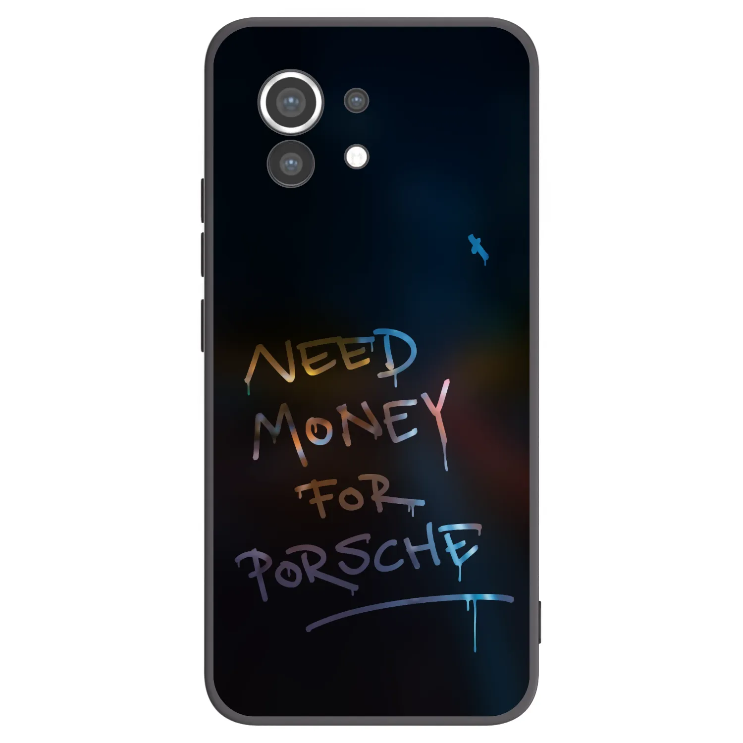 Picasee fekete szilikon tok az alábbi mobiltelefonokra Xiaomi Mi 11 - Neon Nights