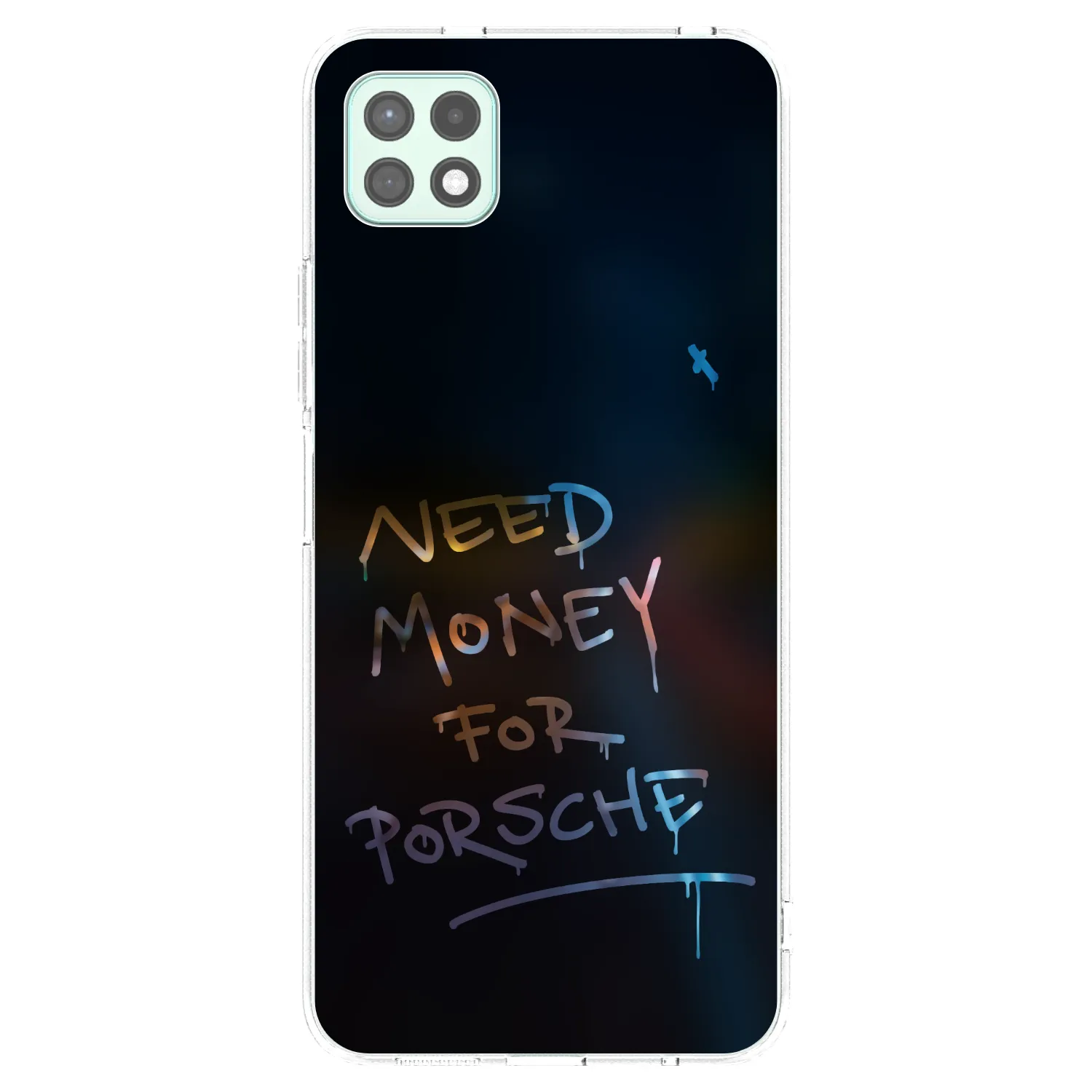 Picasee átlátszó szilikon tok az alábbi mobiltelefonokra Samsung Galaxy A22 A226B 5G - Neon Nights