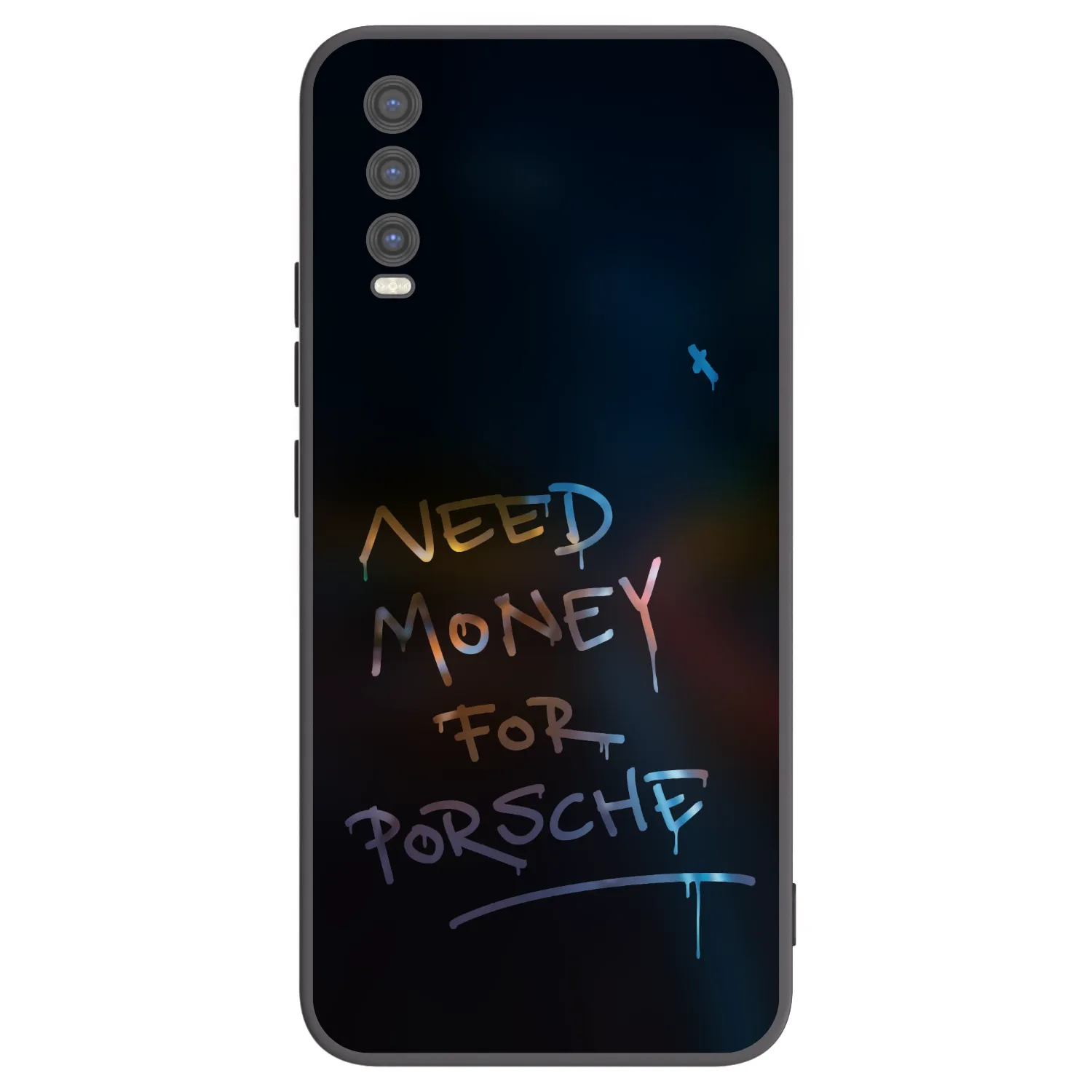 Picasee fekete szilikon tok az alábbi mobiltelefonokra Vivo Y20s - Neon Nights
