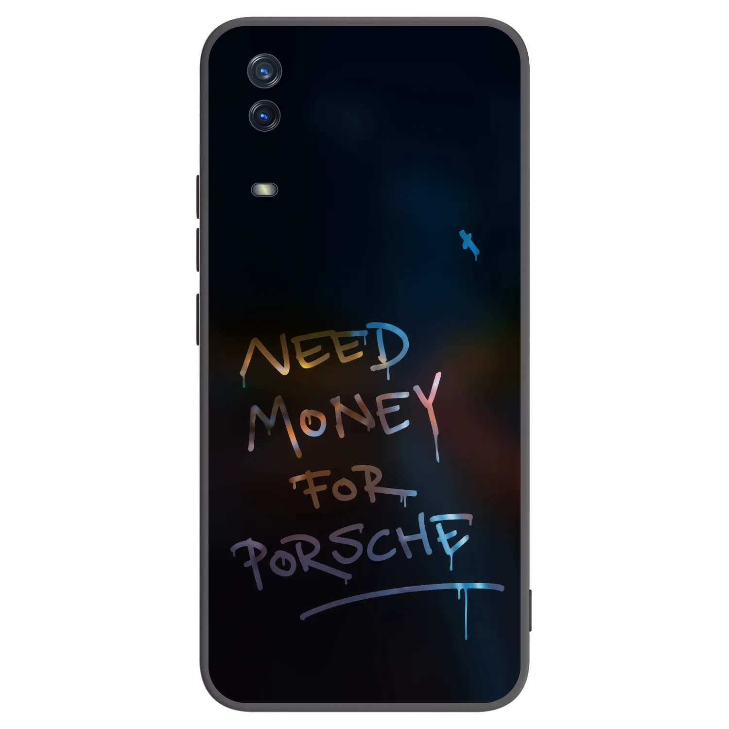 Picasee fekete szilikon tok az alábbi mobiltelefonokra Vivo Y11s - Neon Nights