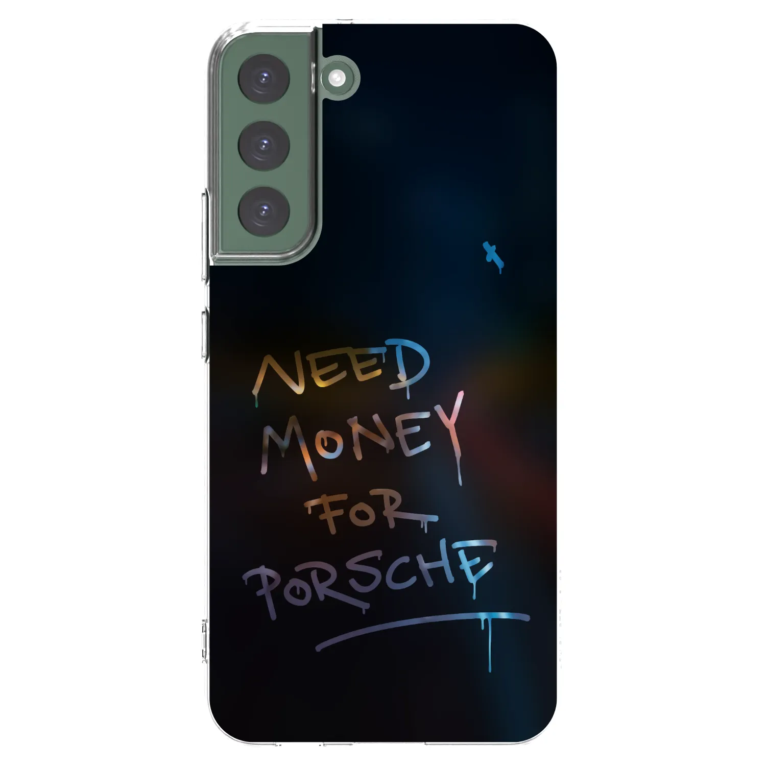 Picasee átlátszó szilikon tok az alábbi mobiltelefonokra Samsung Galaxy S22+ 5G - Neon Nights