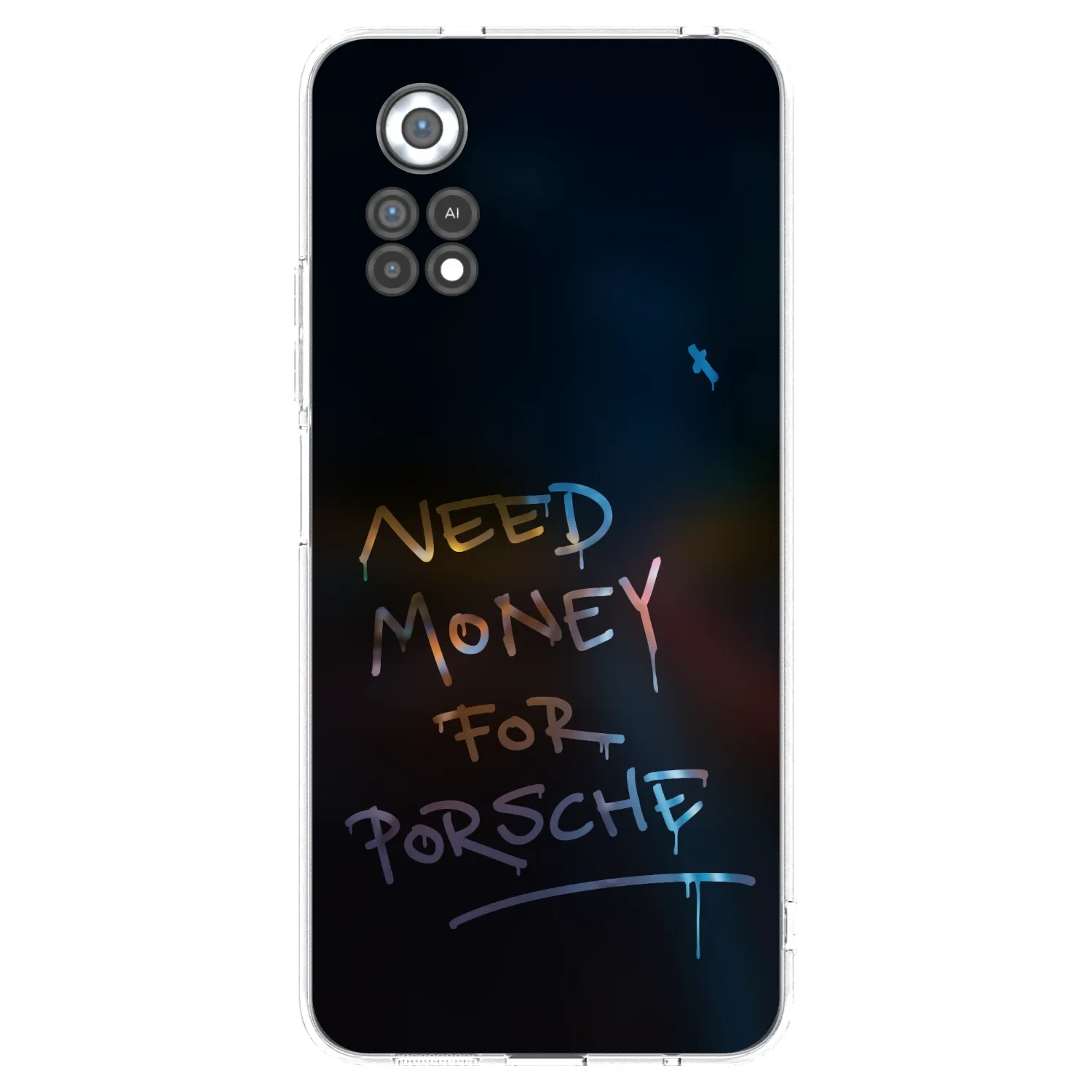 Picasee átlátszó szilikon tok az alábbi mobiltelefonokra Xiaomi Poco X4 Pro 5G - Neon Nights
