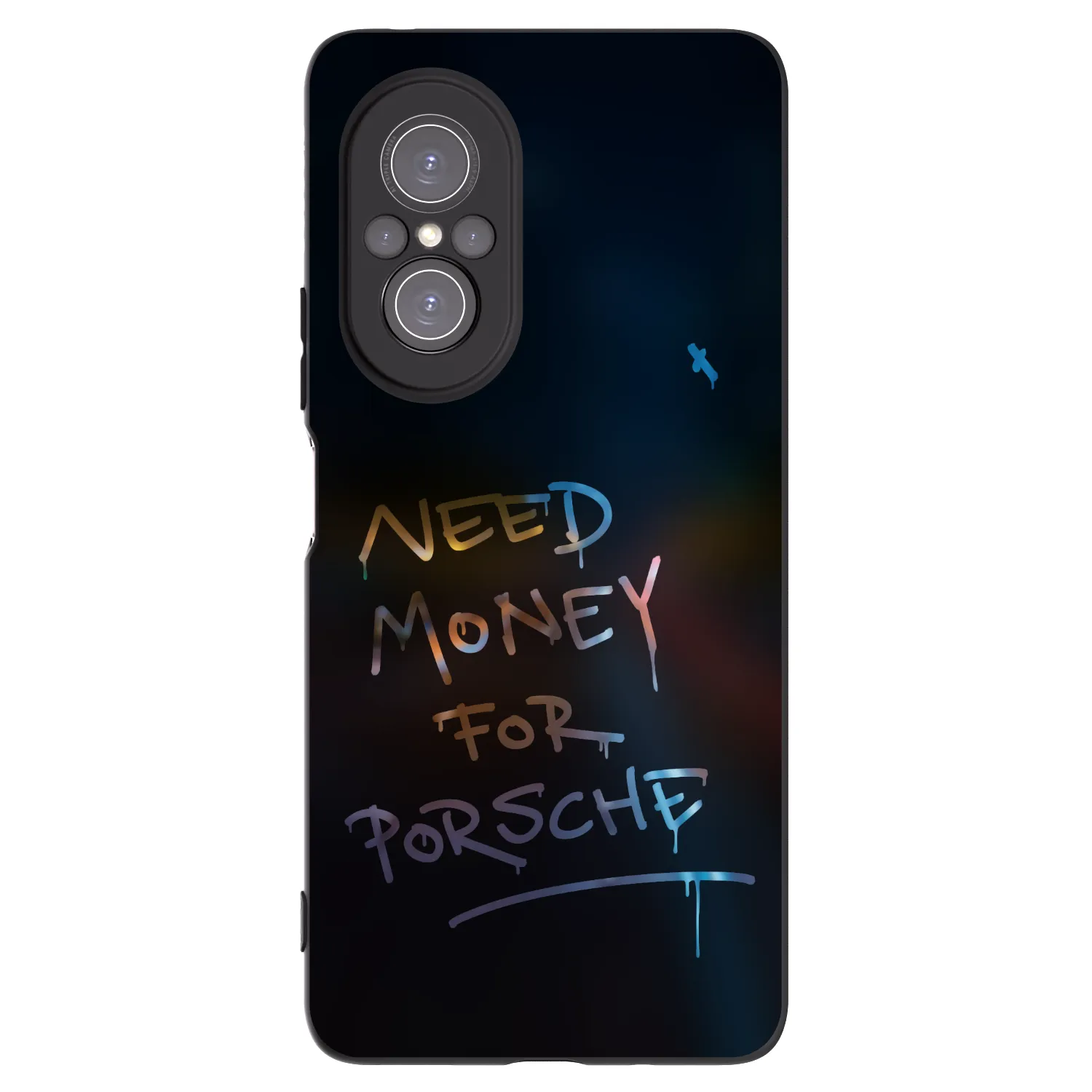 Picasee fekete szilikon tok az alábbi mobiltelefonokra Huawei Nova 9 SE - Neon Nights