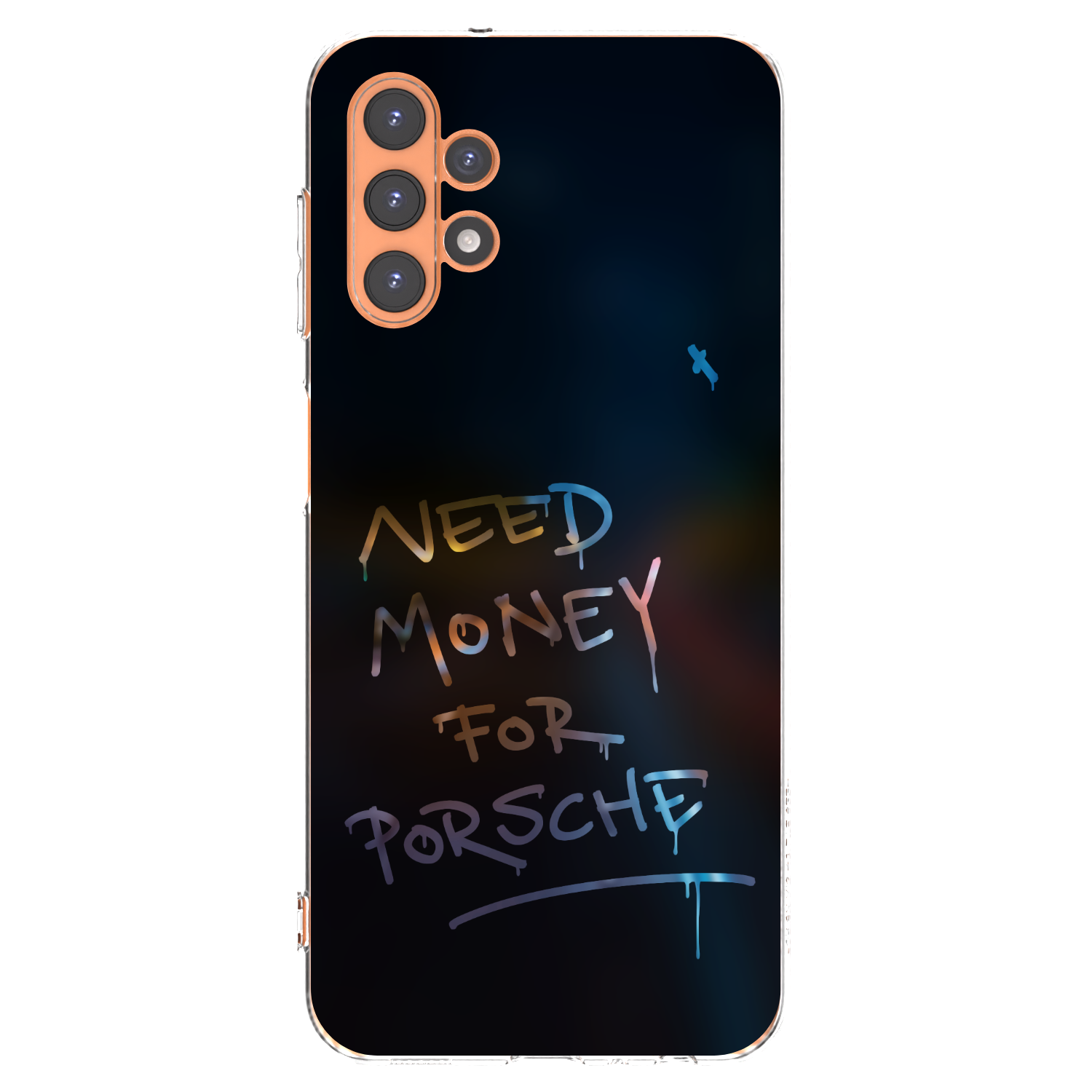 Picasee átlátszó szilikon tok az alábbi mobiltelefonokra Samsung Galaxy A13 4G A135 - Neon Nights