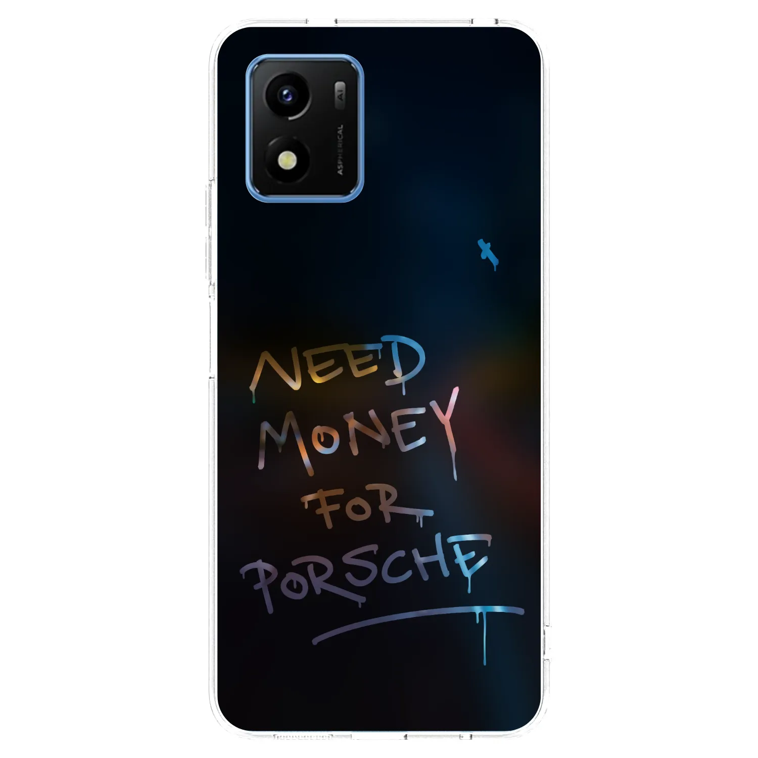 Picasee átlátszó szilikon tok az alábbi mobiltelefonokra Vivo Y01 - Neon Nights
