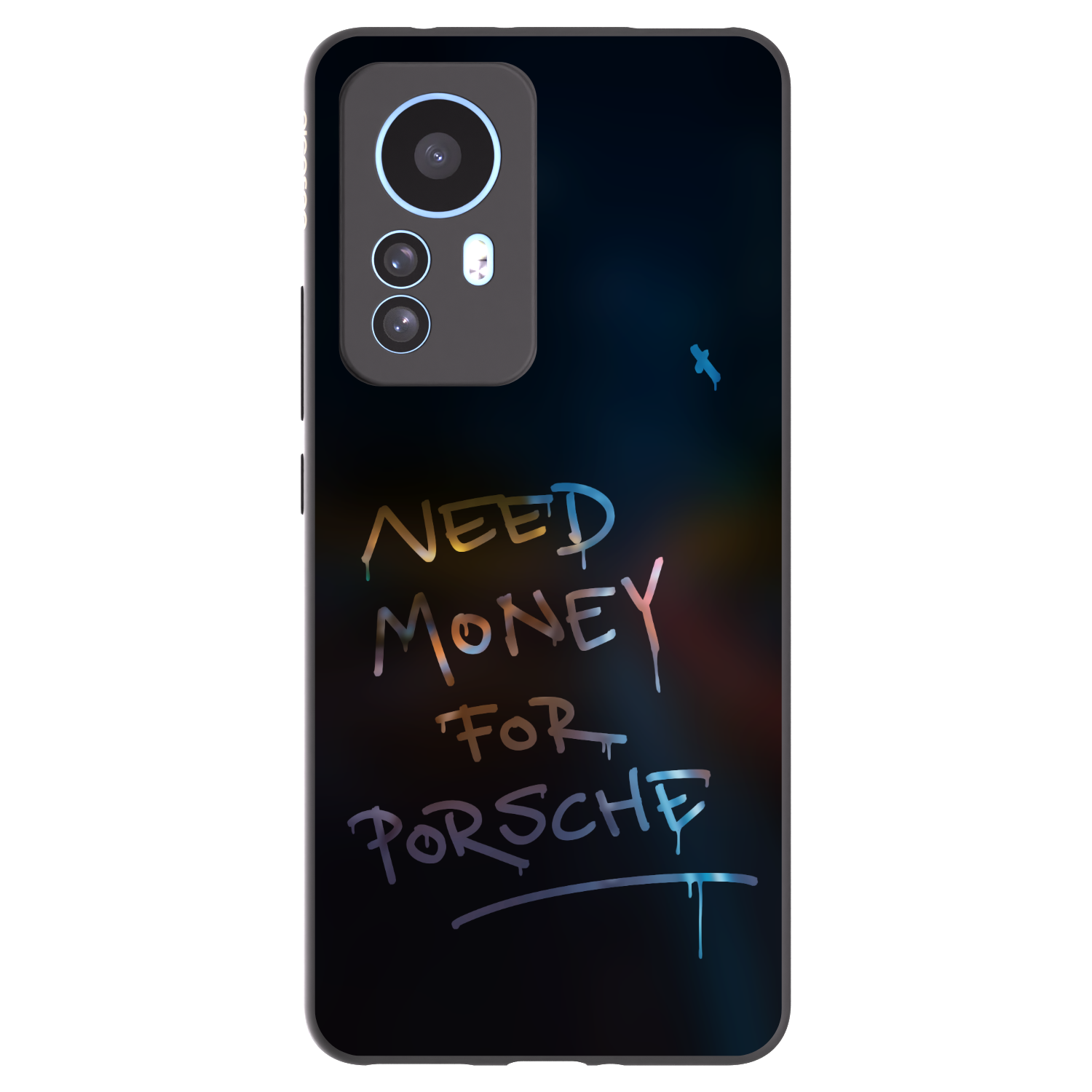 Picasee fekete szilikon tok az alábbi mobiltelefonokra Xiaomi 12T Pro - Neon Nights