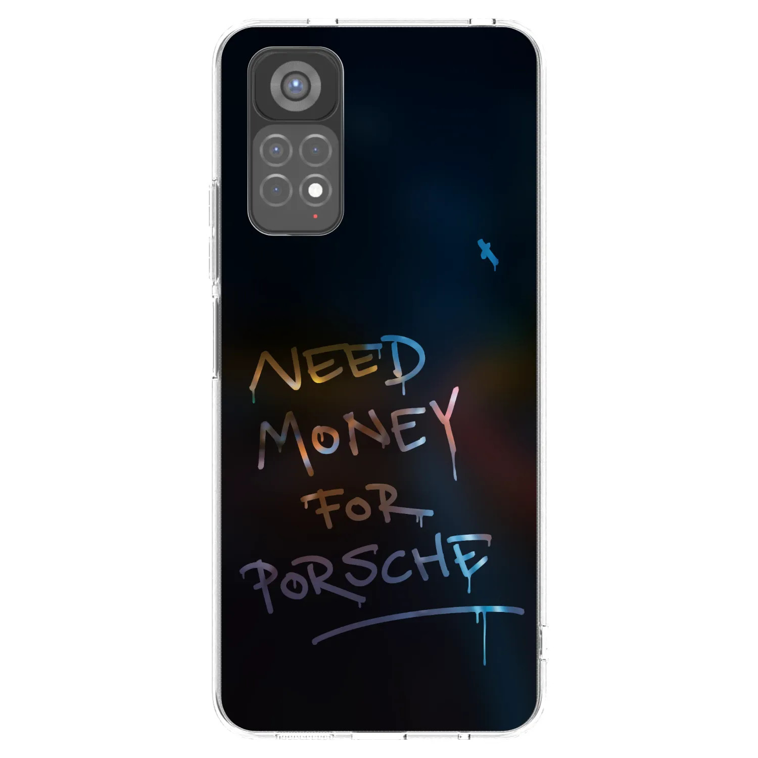 Picasee átlátszó szilikon tok az alábbi mobiltelefonokra Xiaomi Redmi Note 11S 5G - Neon Nights