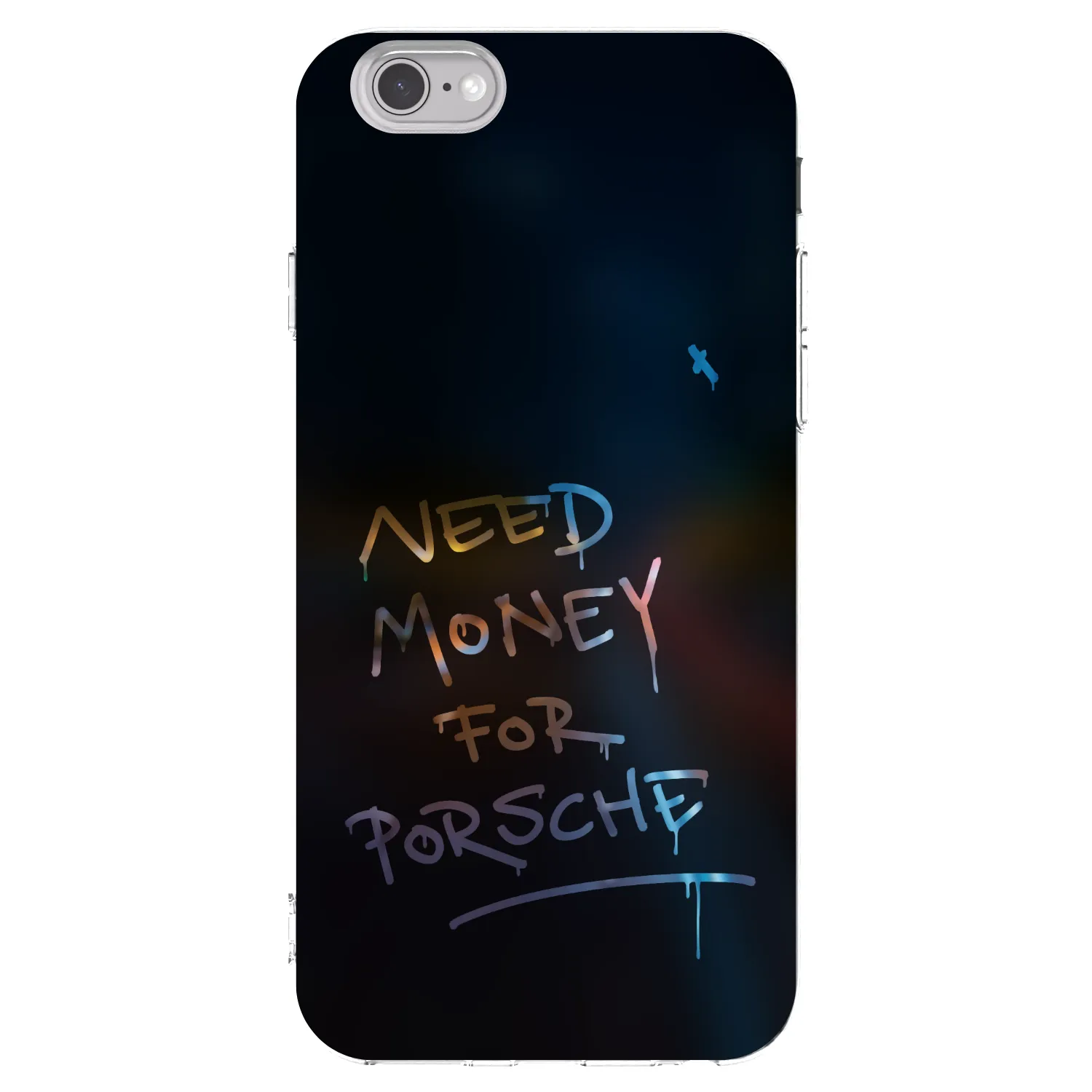 Picasee átlátszó szilikon tok az alábbi mobiltelefonokra Apple iPhone 6/6S - Neon Nights