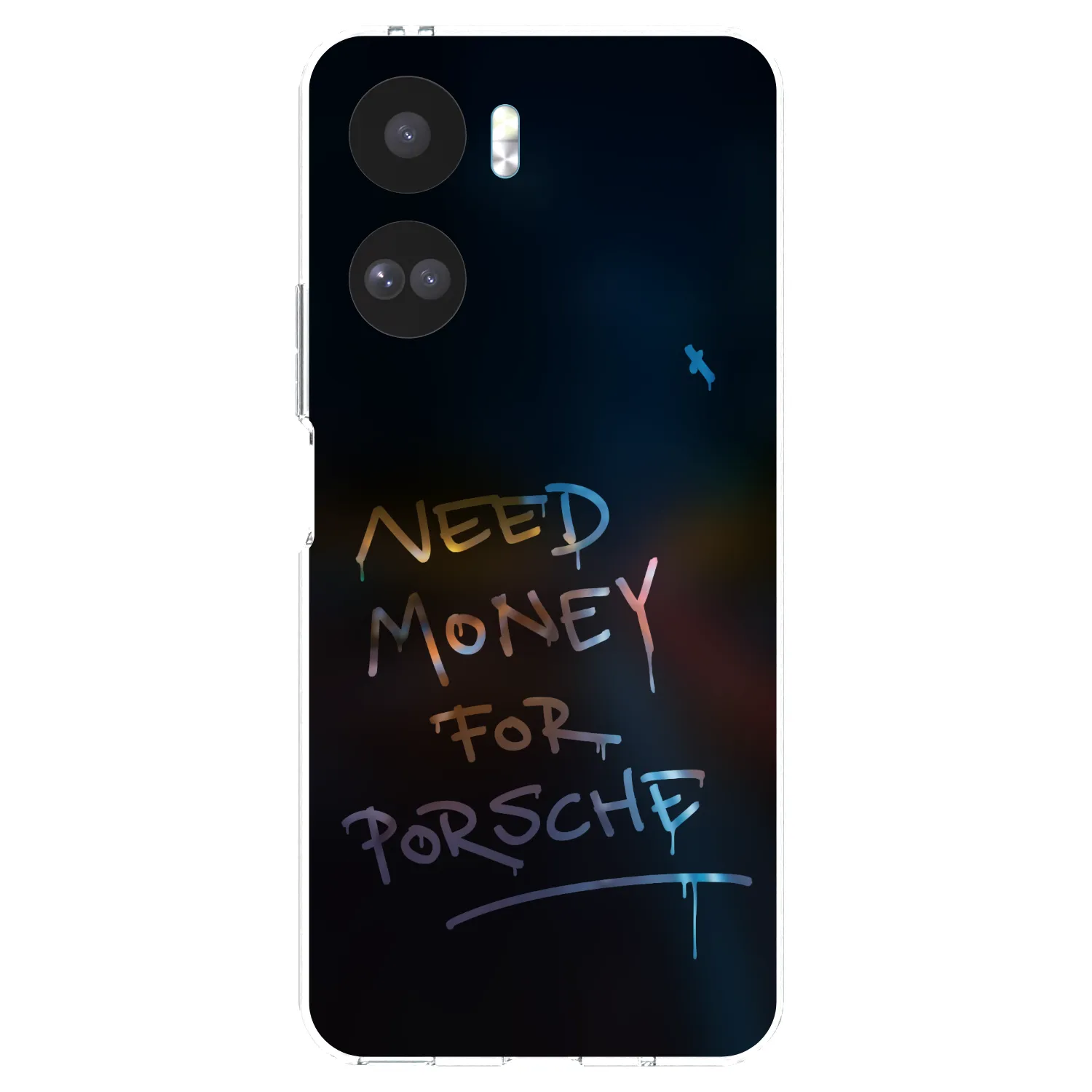 Picasee átlátszó szilikon tok az alábbi mobiltelefonokra Honor 90 Lite 5G - Neon Nights