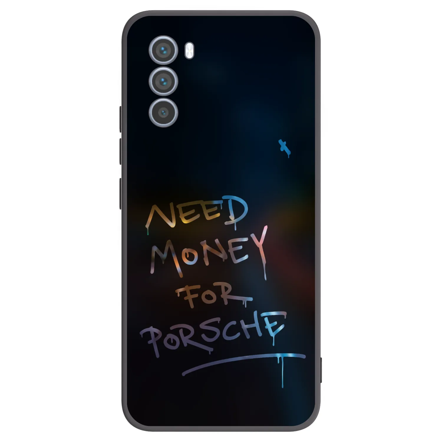 Picasee fekete szilikon tok az alábbi mobiltelefonokra Motorola Moto G62 - Neon Nights