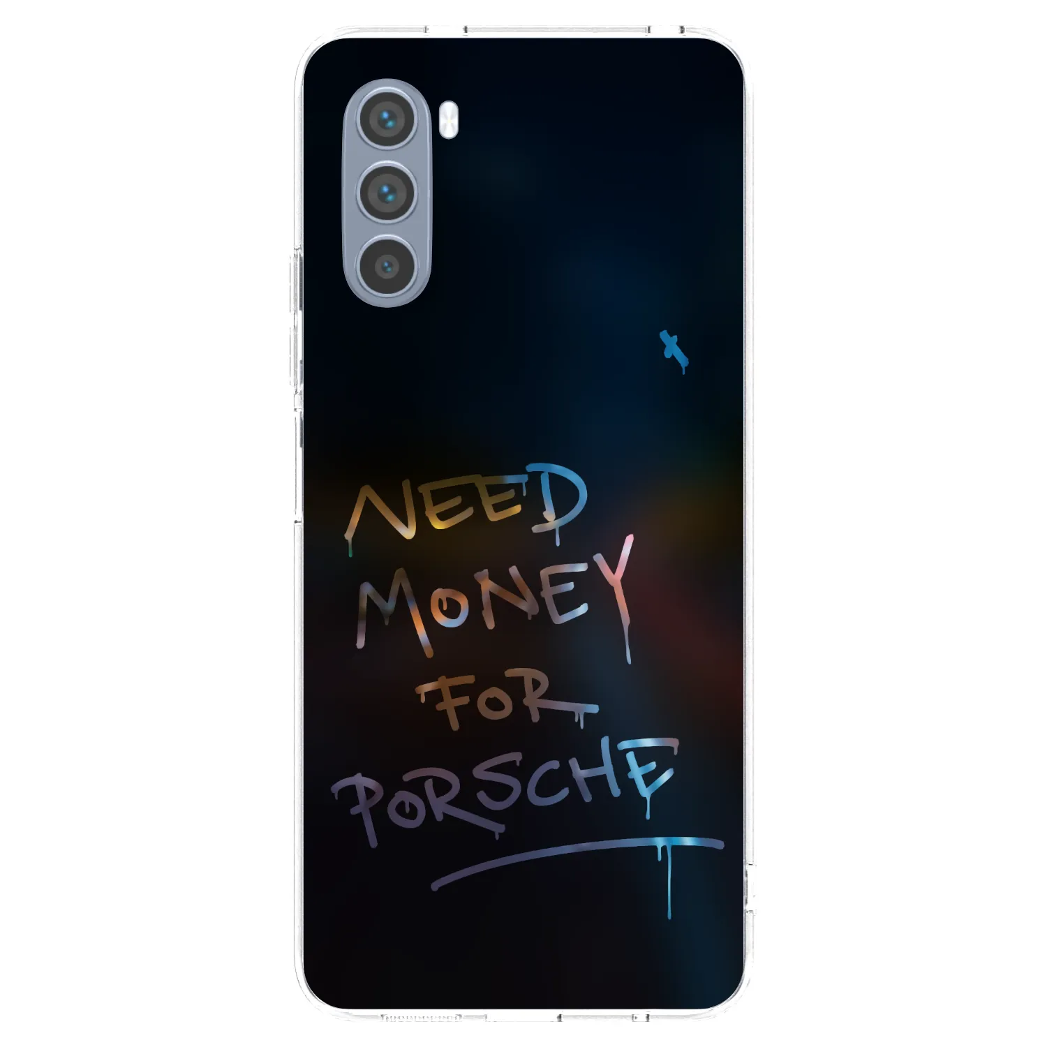 Picasee átlátszó szilikon tok az alábbi mobiltelefonokra Motorola Moto G62 - Neon Nights