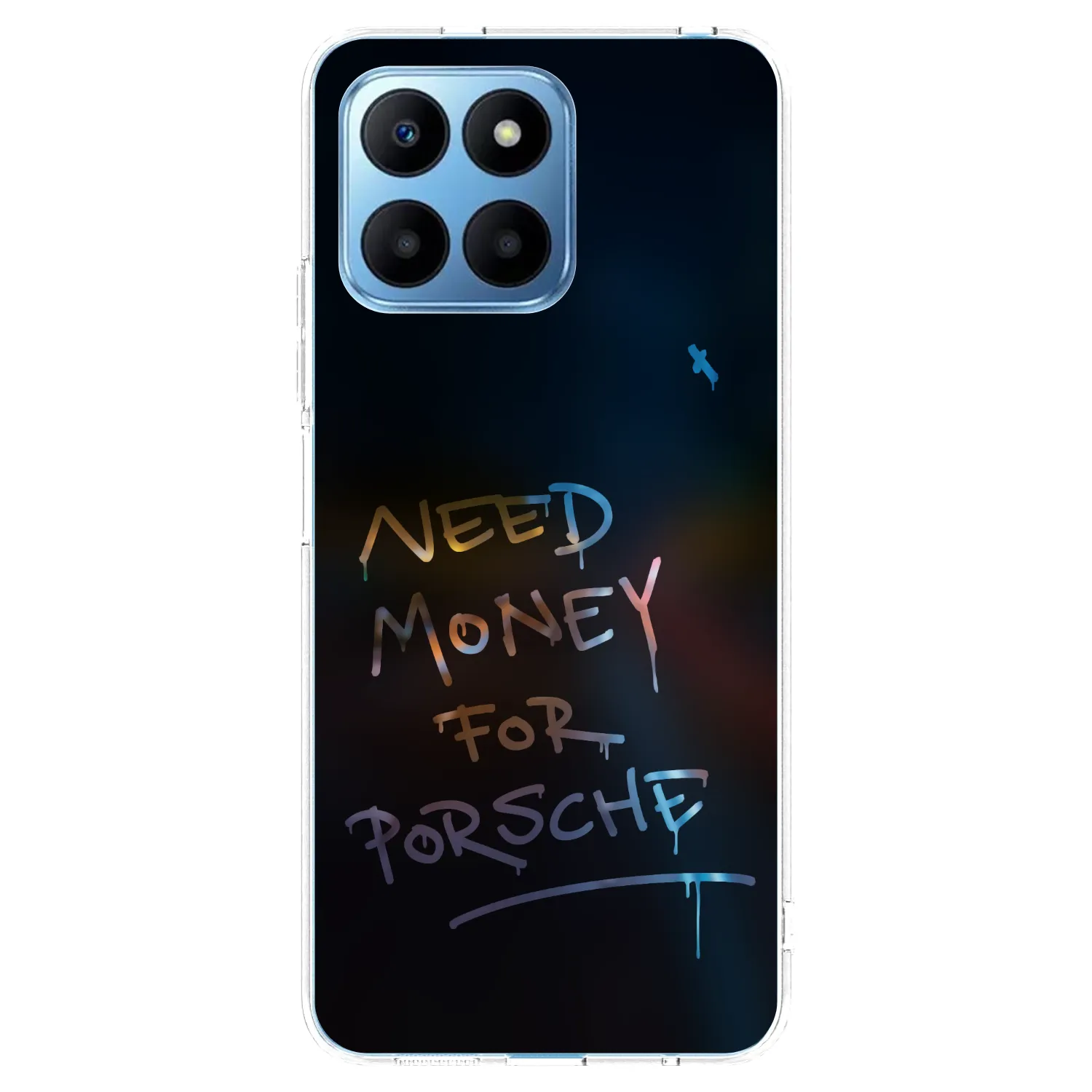 Picasee átlátszó szilikon tok az alábbi mobiltelefonokra Honor 70 Lite - Neon Nights