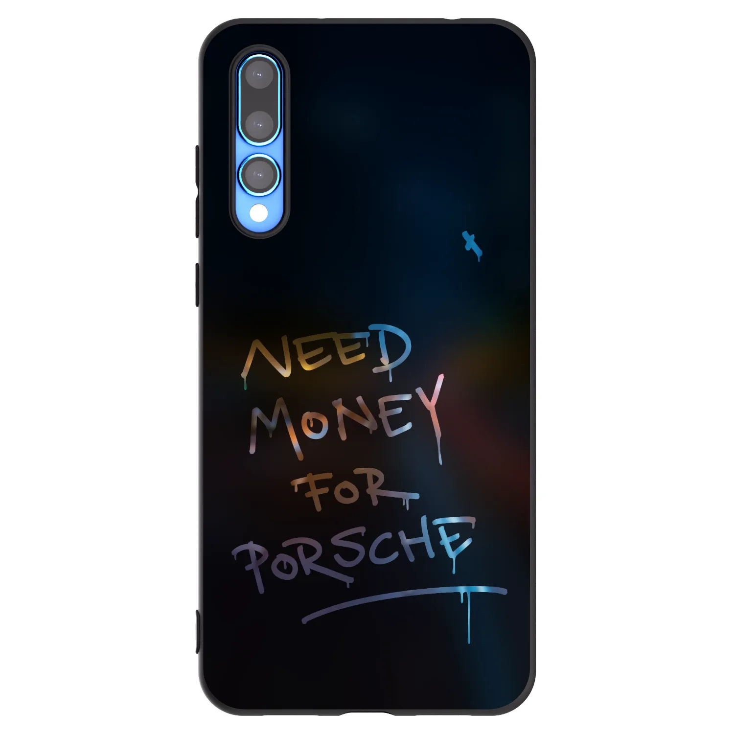 Picasee fekete szilikon tok az alábbi mobiltelefonokra Huawei P20 Pro - Neon Nights