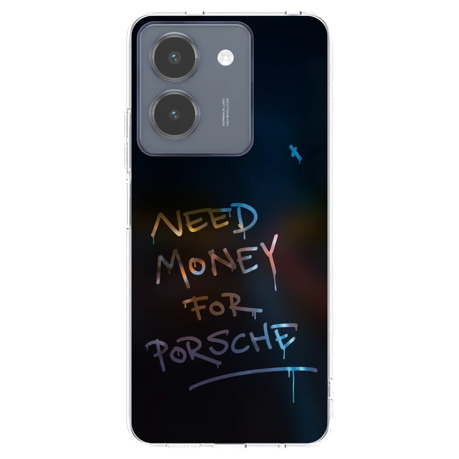 Picasee átlátszó szilikon tok az alábbi mobiltelefonokra Vivo Y36 4G - Neon Nights