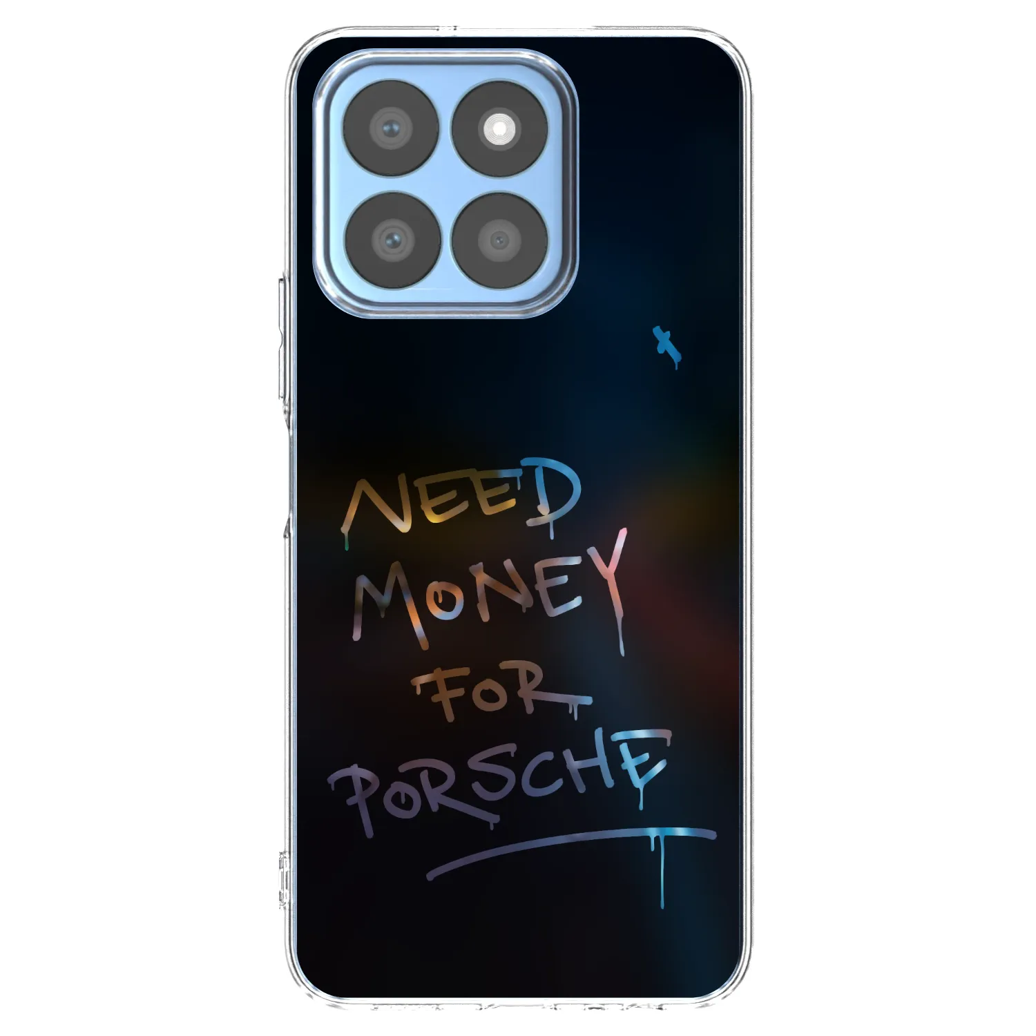 Picasee átlátszó szilikon tok az alábbi mobiltelefonokra Honor X8b - Neon Nights