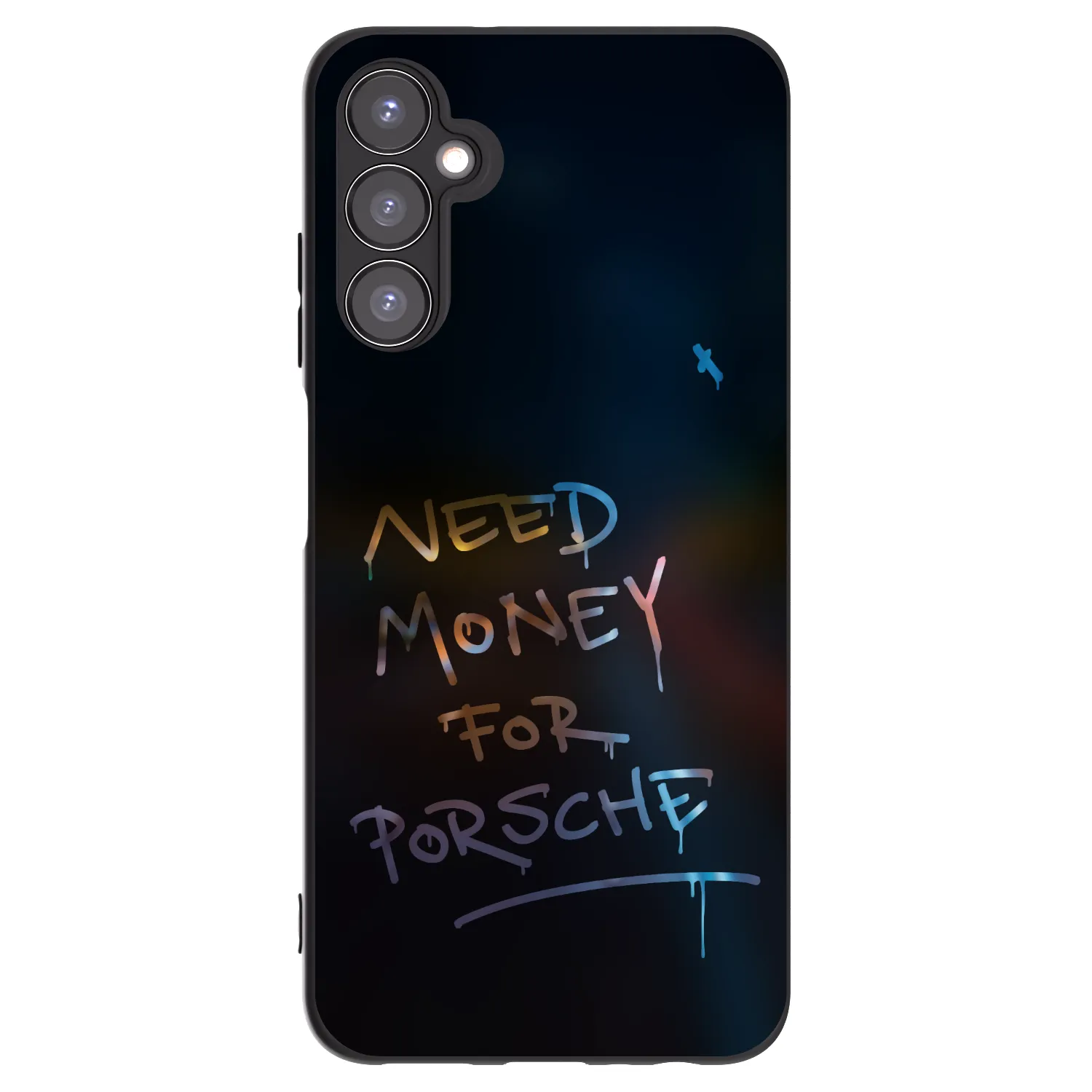 Picasee fekete szilikon tok az alábbi mobiltelefonokra Samsung Galaxy A05s A057G - Neon Nights