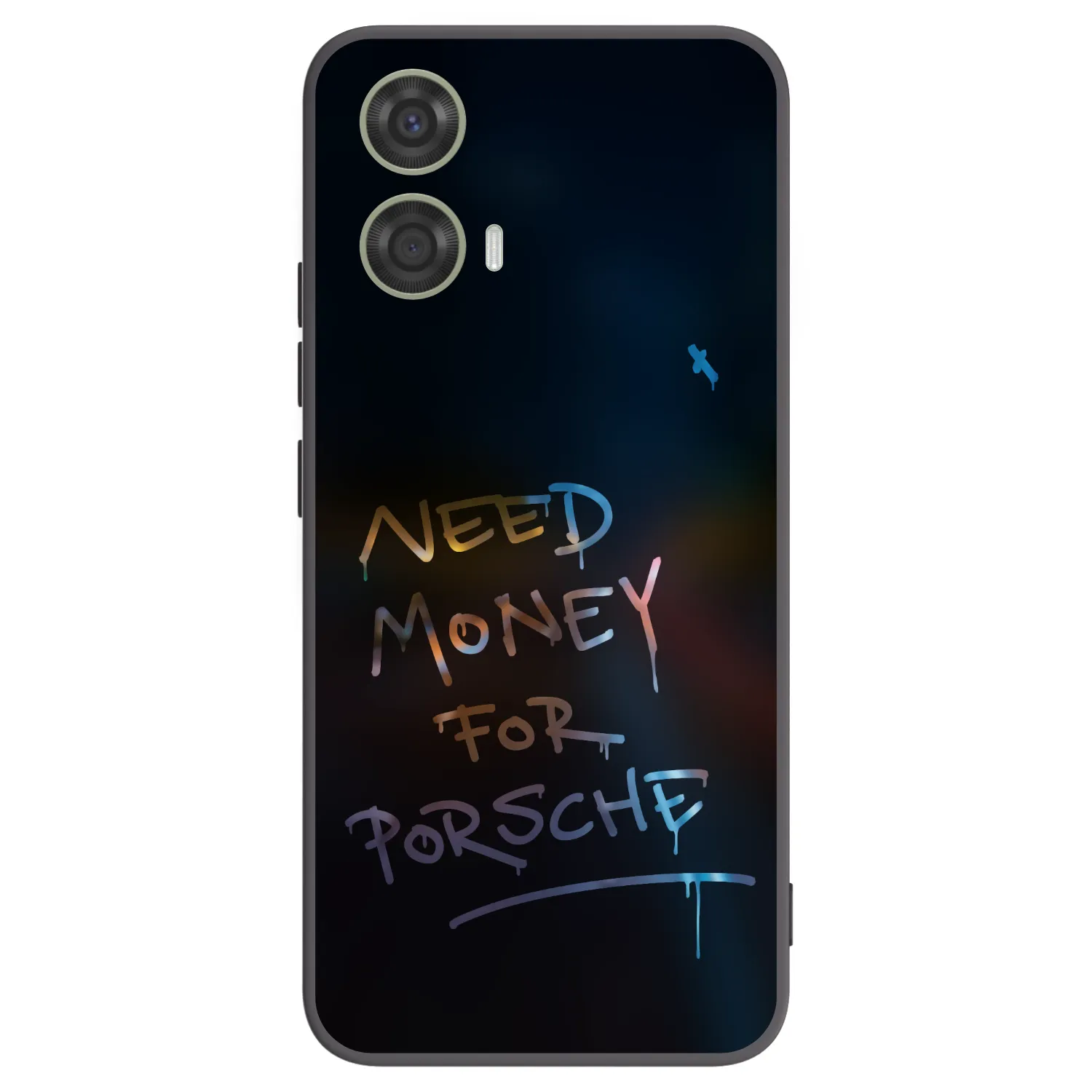 Picasee fekete szilikon tok az alábbi mobiltelefonokra Motorola Moto G24 - Neon Nights