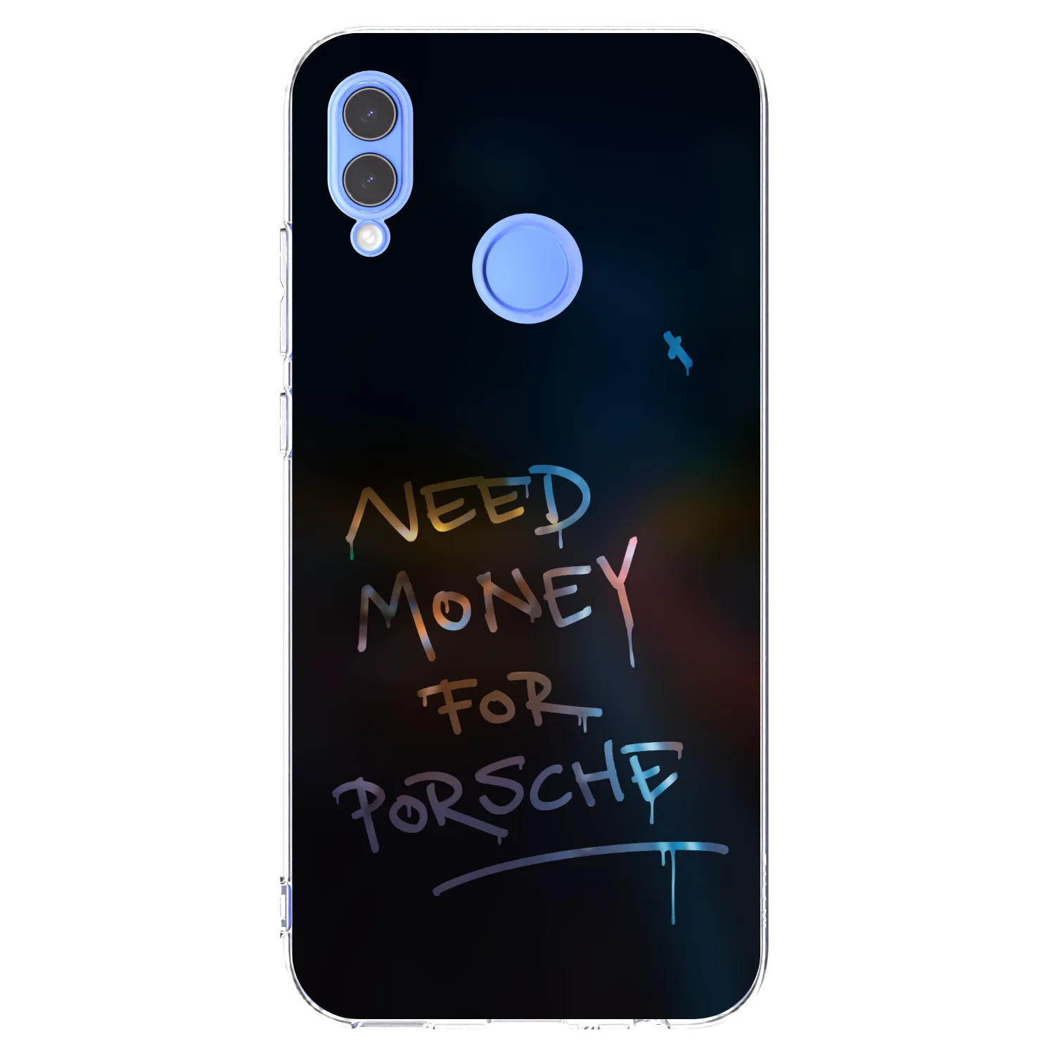 Picasee átlátszó szilikon tok az alábbi mobiltelefonokra Honor 10 Lite - Neon Nights
