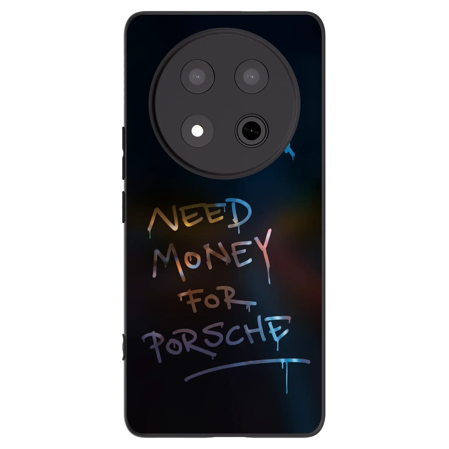 Picasee fekete szilikon tok az alábbi mobiltelefonokra Honor Magic7 Lite 5G - Neon Nights