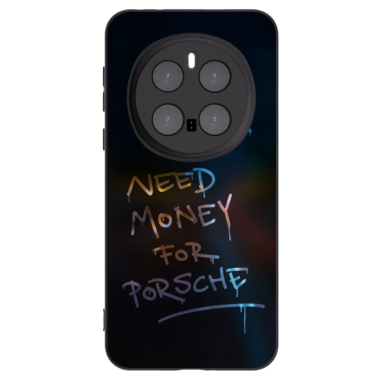 Picasee fekete szilikon tok az alábbi mobiltelefonokra Honor Magic7 Pro 5G - Neon Nights