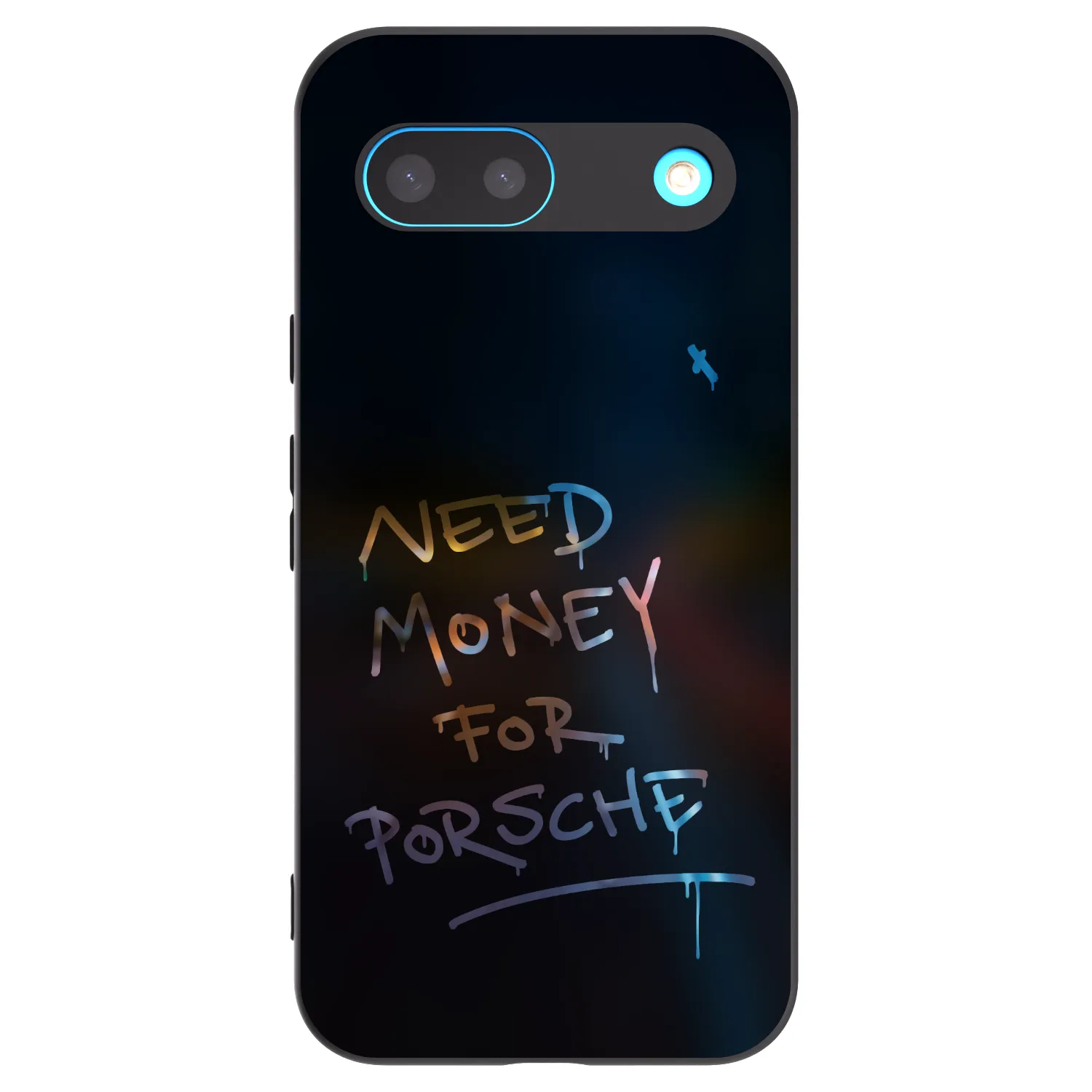 Picasee fekete szilikon tok az alábbi mobiltelefonokra Google Pixel 8 - Neon Nights