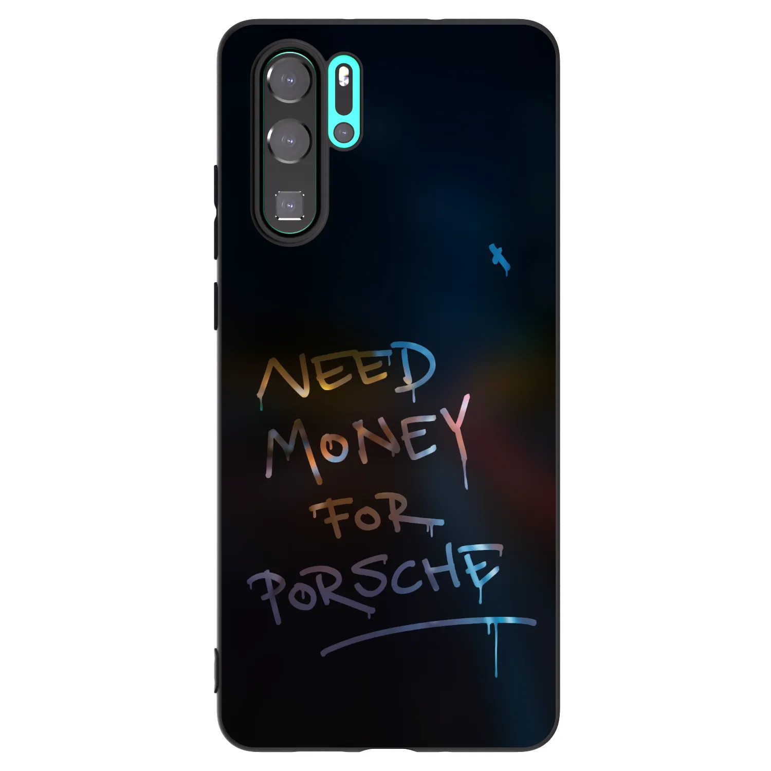 Picasee fekete szilikon tok az alábbi mobiltelefonokra Huawei P30 Pro - Neon Nights