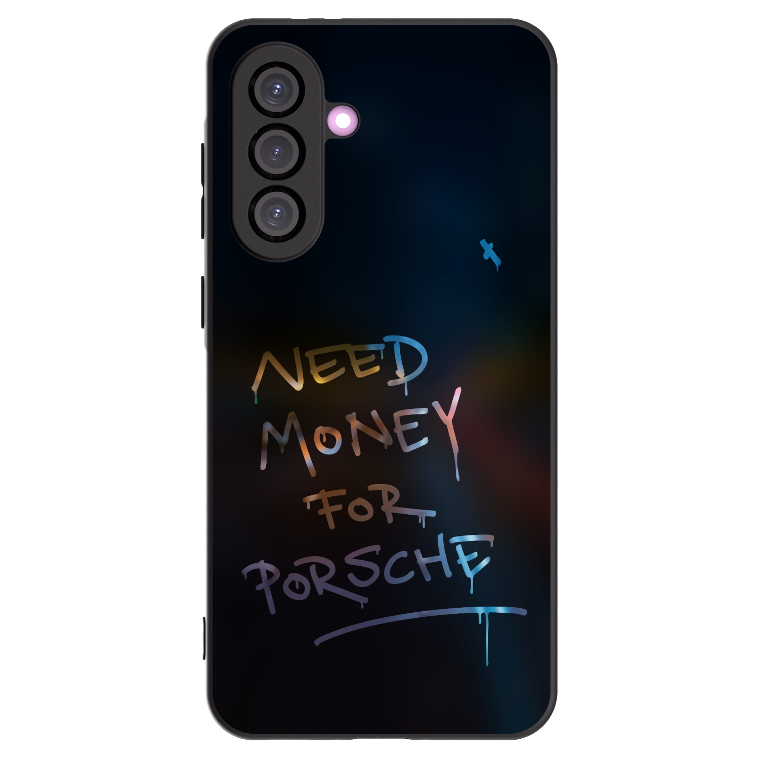 Picasee fekete szilikon tok az alábbi mobiltelefonokra Samsung Galaxy A36 5G - Neon Nights