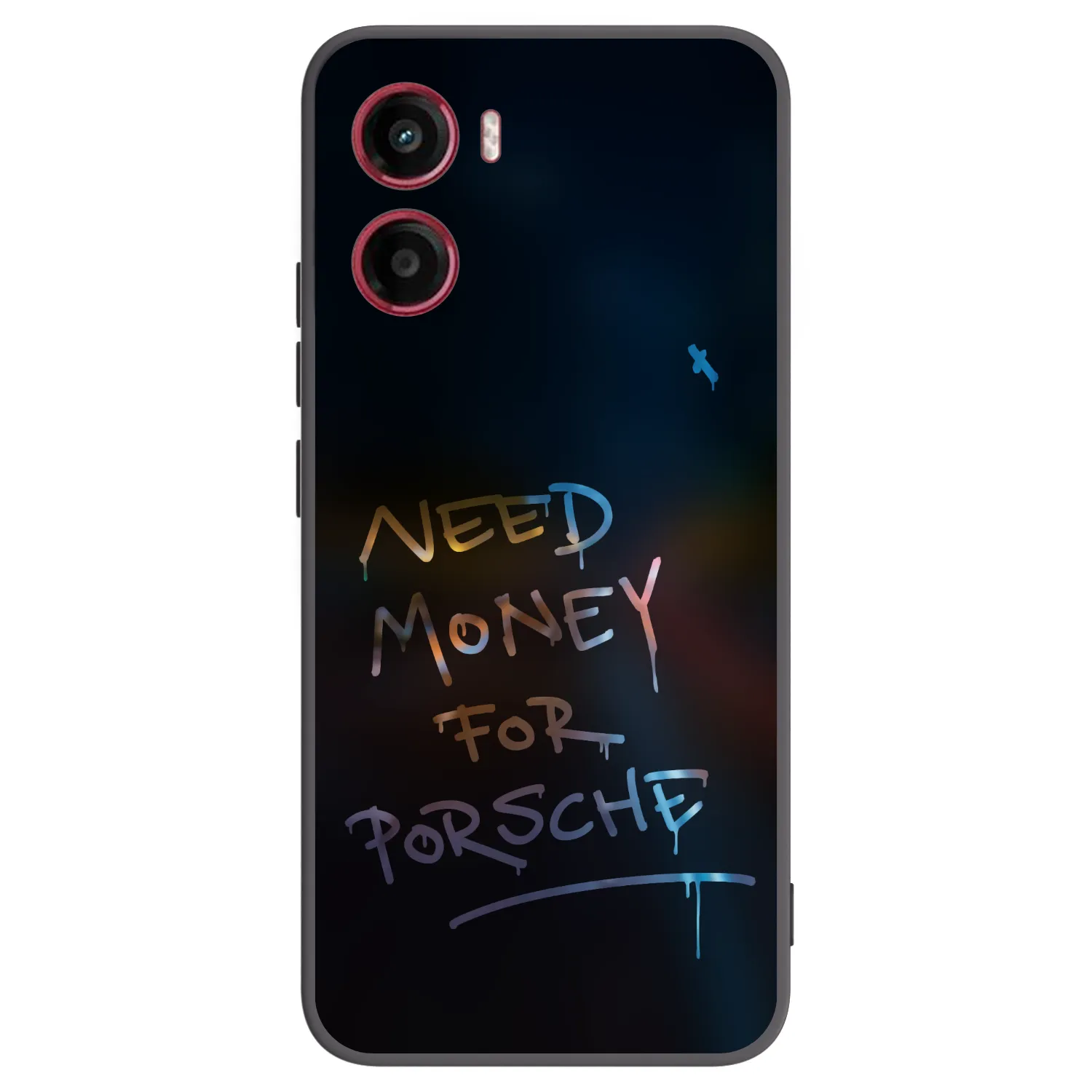 Picasee fekete szilikon tok az alábbi mobiltelefonokra Motorola Moto G05 - Neon Nights