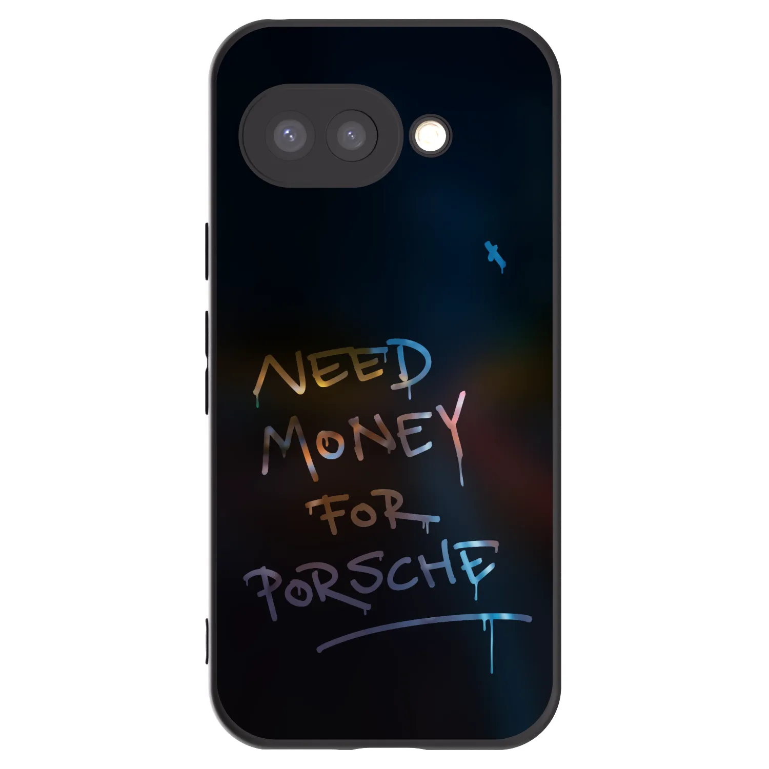 Picasee fekete szilikon tok az alábbi mobiltelefonokra Google Pixel 9a - Neon Nights