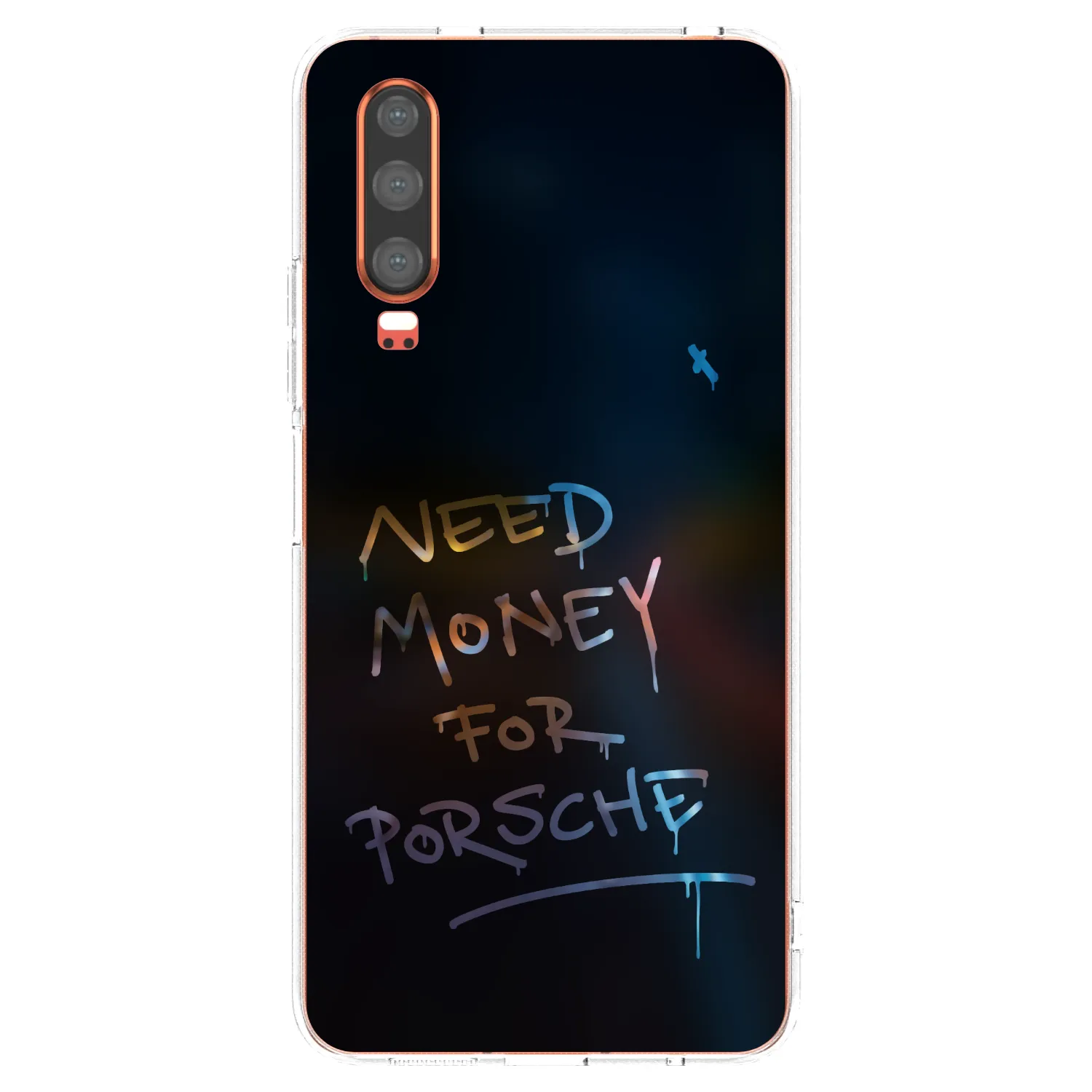 Picasee átlátszó szilikon tok az alábbi mobiltelefonokra Huawei P30 - Neon Nights