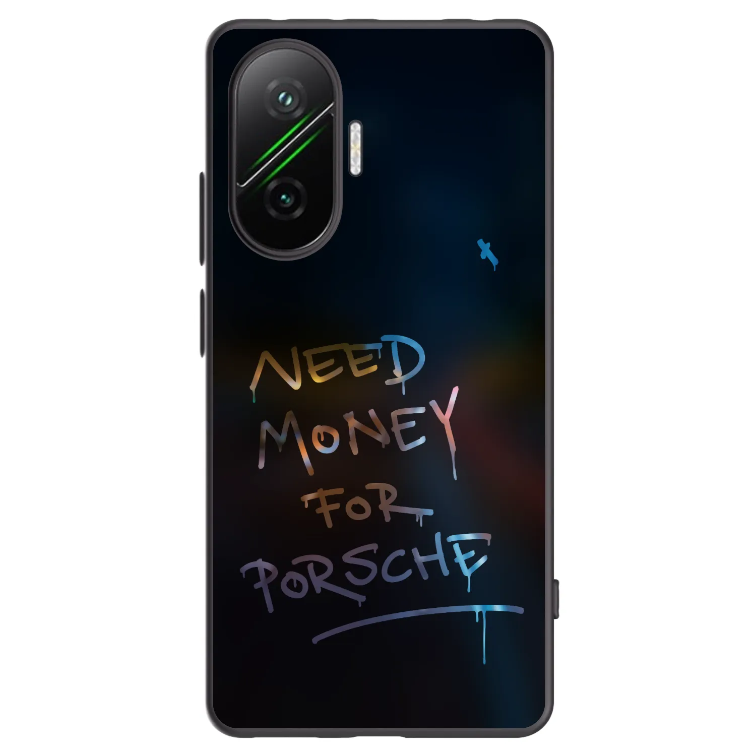 Picasee fekete szilikon tok az alábbi mobiltelefonokra Xiaomi Poco F7 5G - Neon Nights