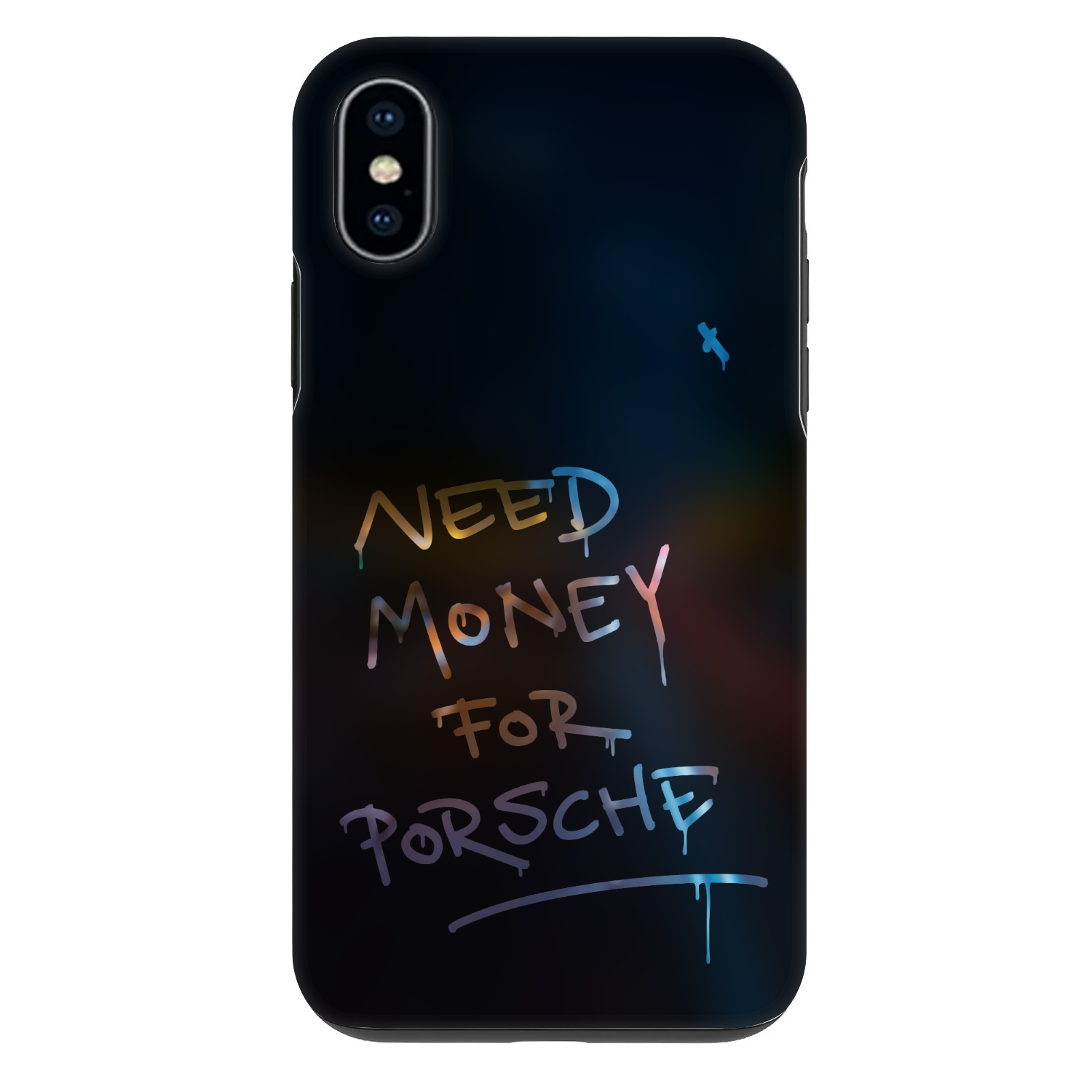 Picasee Fashion Case Apple iPhone X/XS - Neon Nights