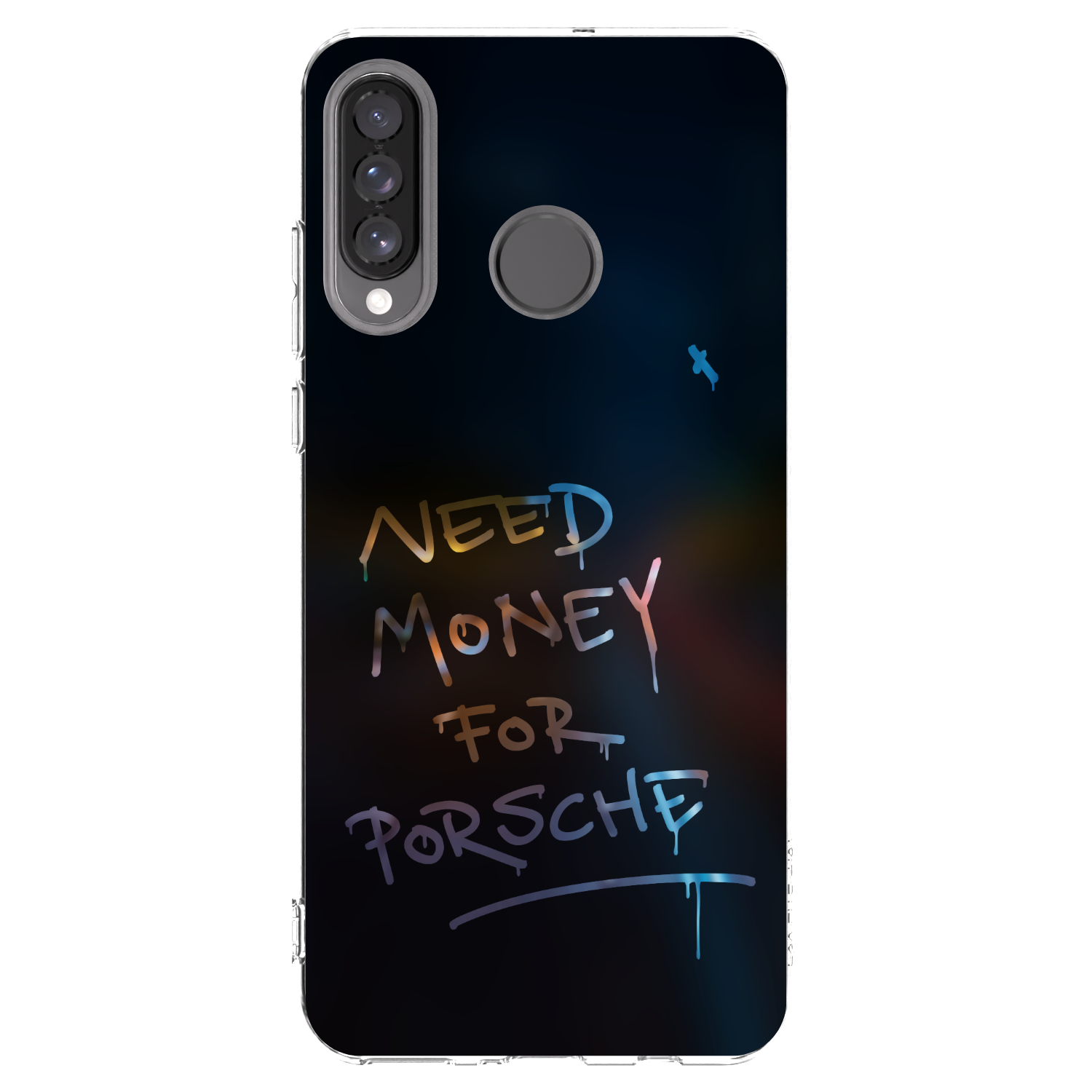 Picasee átlátszó szilikon tok az alábbi mobiltelefonokra Huawei P30 Lite - Neon Nights