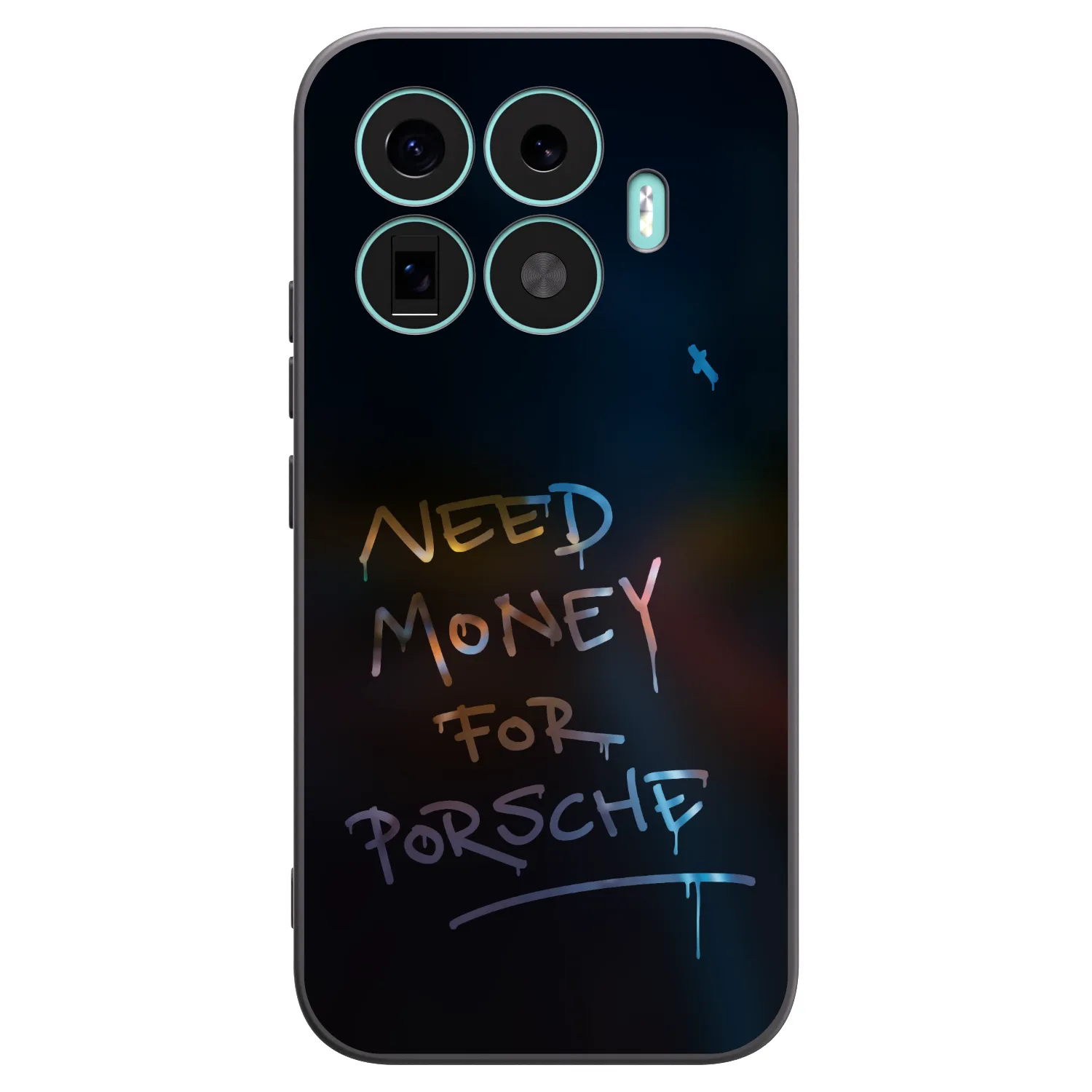 Picasee fekete szilikon tok az alábbi mobiltelefonokra Xiaomi 17T - Neon Nights