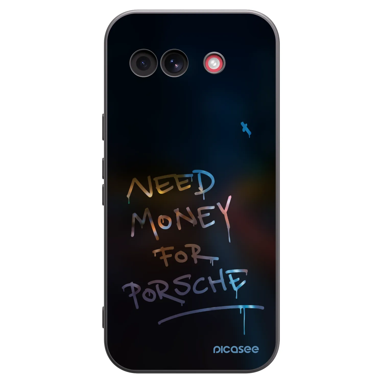 Picasee fekete szilikon tok az alábbi mobiltelefonokra Google Pixel 10a - Neon Nights