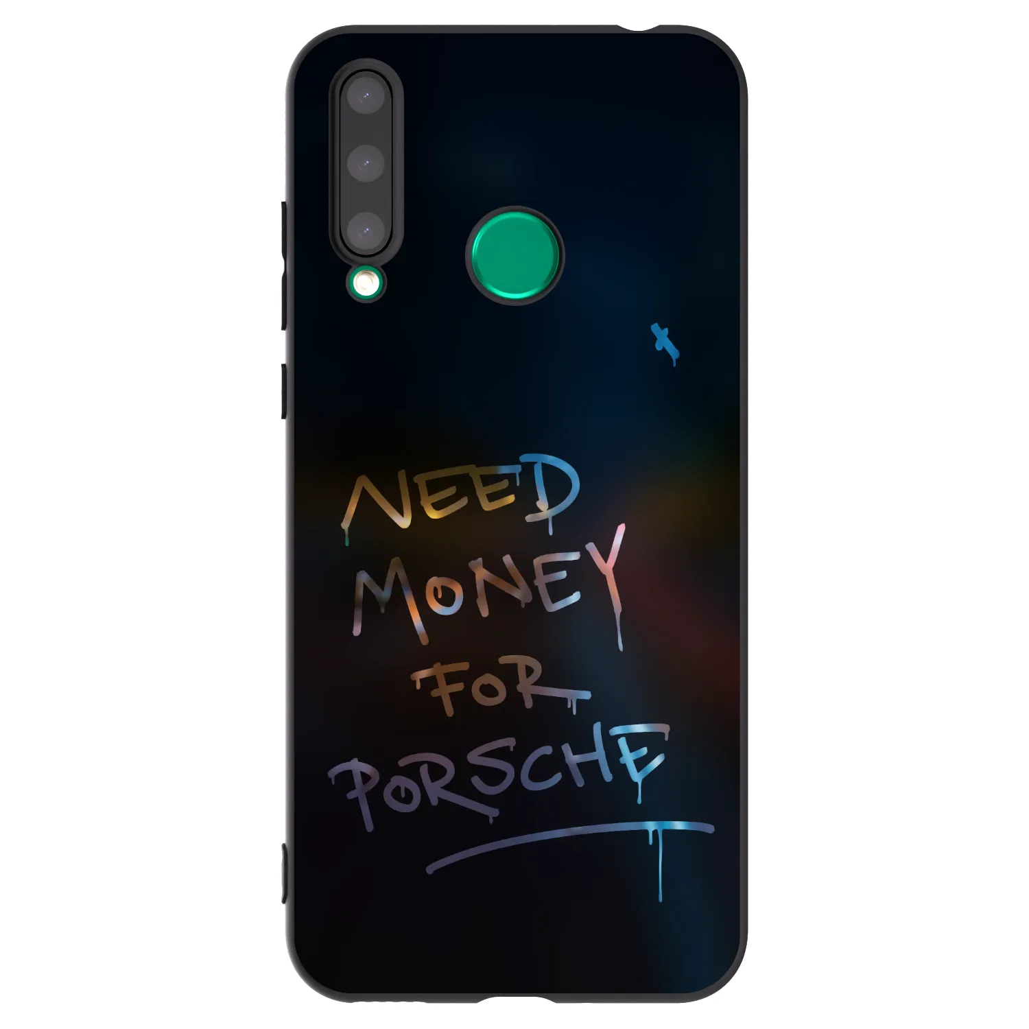 Picasee fekete szilikon tok az alábbi mobiltelefonokra Honor 20 Lite - Neon Nights