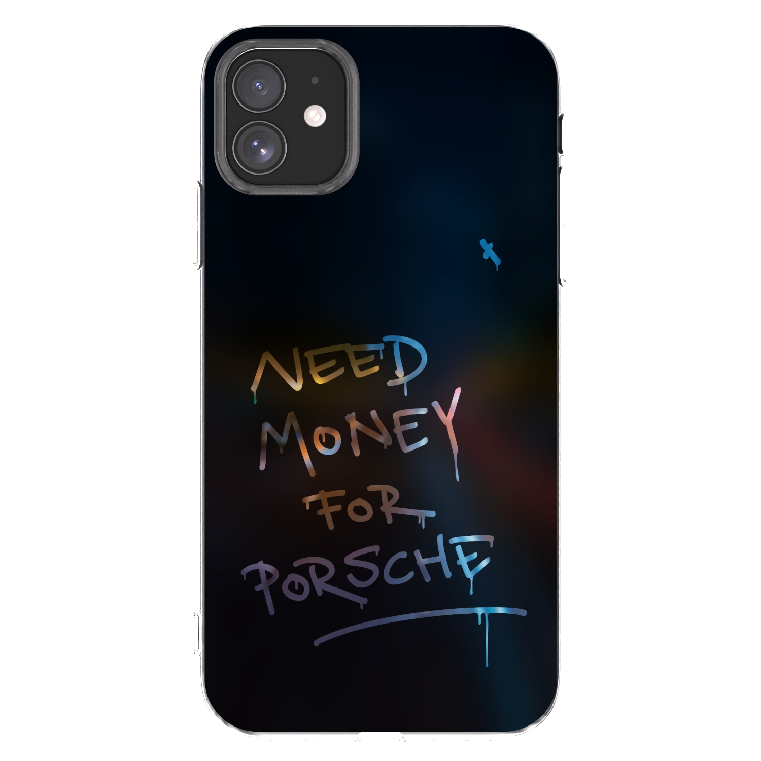 Picasee átlátszó szilikon tok az alábbi mobiltelefonokra Apple iPhone 11 - Neon Nights