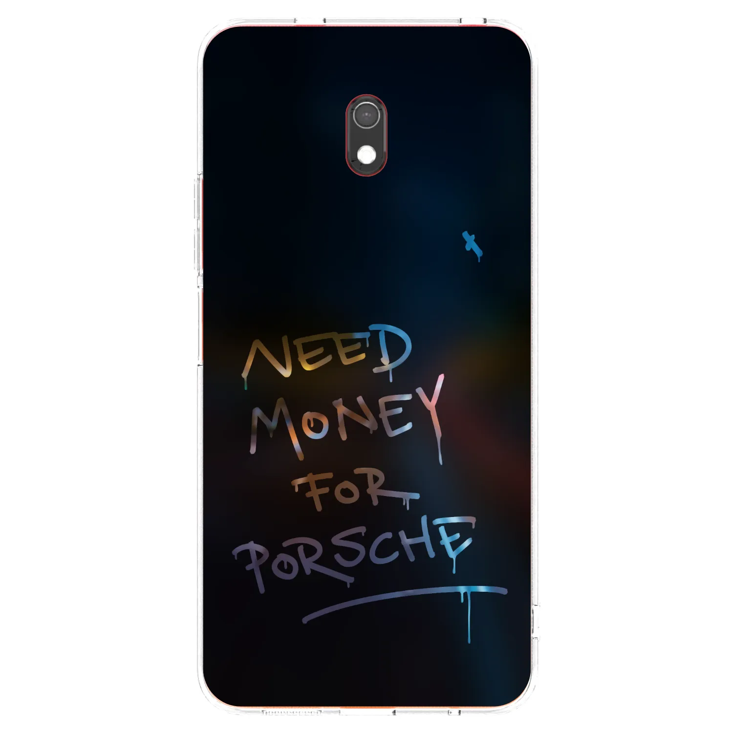 Picasee átlátszó szilikon tok az alábbi mobiltelefonokra Xiaomi Redmi 8A - Neon Nights