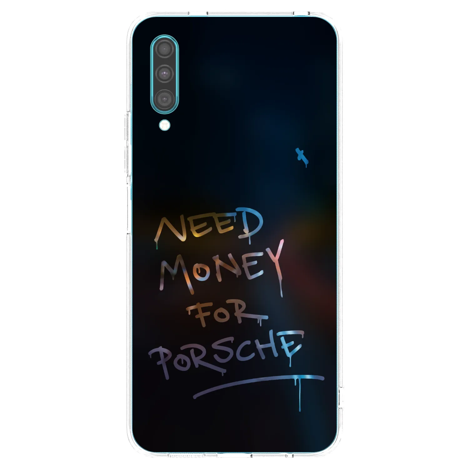 Picasee átlátszó szilikon tok az alábbi mobiltelefonokra Samsung Galaxy A30s A307F - Neon Nights