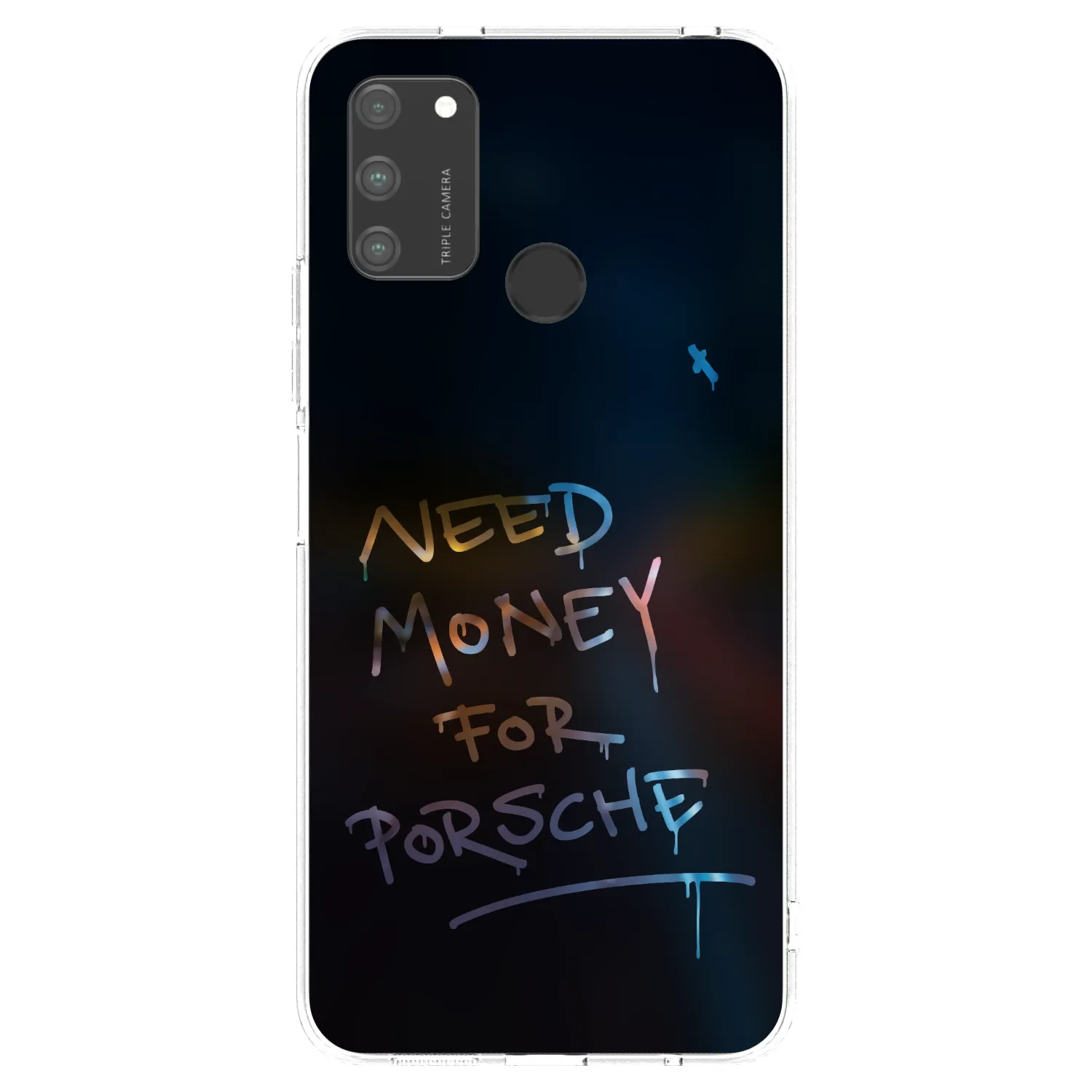 Picasee átlátszó szilikon tok az alábbi mobiltelefonokra Honor 9A - Neon Nights