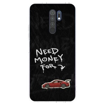 Picasee átlátszó szilikon tok az alábbi mobiltelefonokra Xiaomi Redmi 9 - Track Mode