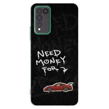Picasee átlátszó szilikon tok az alábbi mobiltelefonokra Honor 10X Lite - Track Mode