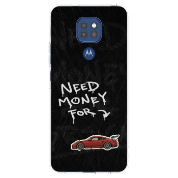 Picasee átlátszó szilikon tok az alábbi mobiltelefonokra Motorola Moto G9 Play - Track Mode