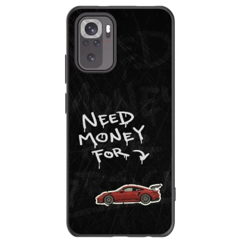 Picasee fekete szilikon tok az alábbi mobiltelefonokra Xiaomi Redmi Note 10 - Track Mode