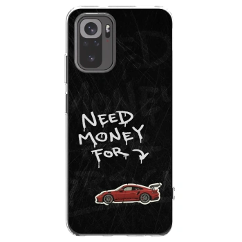 Picasee átlátszó szilikon tok az alábbi mobiltelefonokra Xiaomi Redmi Note 10S - Track Mode