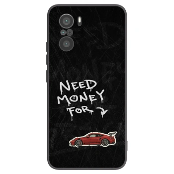 Picasee fekete szilikon tok az alábbi mobiltelefonokra Xiaomi Poco F3 - Track Mode