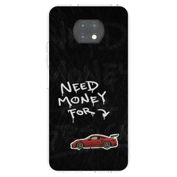 Picasee átlátszó szilikon tok az alábbi mobiltelefonokra Xiaomi Redmi Note 9T - Track Mode