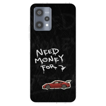 Picasee átlátszó szilikon tok az alábbi mobiltelefonokra Realme 9 Pro 5G - Track Mode